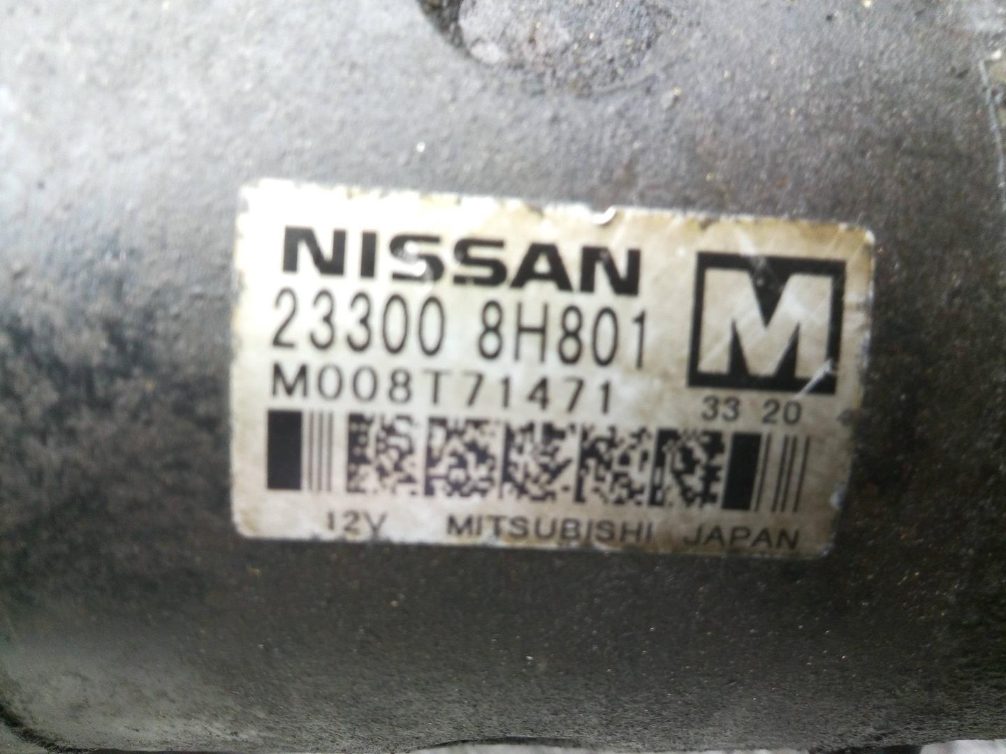 NISSAN Almera Tino 1 generation  (2000-2006) Starter Motor 233008H801, M008T71471 18532107