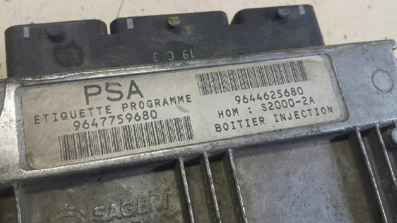 PEUGEOT 206 1 generation (1998-2009) Motorstyrenhet ECU 96477559680 25599465