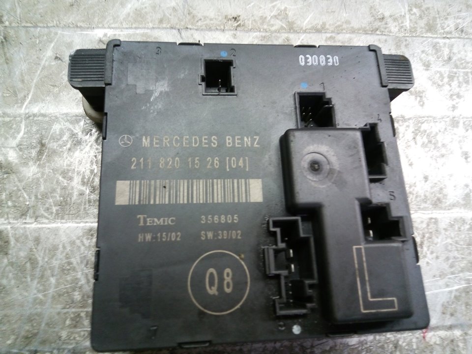 MERCEDES-BENZ E-Class W211/S211 (2002-2009) Other Control Units 2118201526 22343271