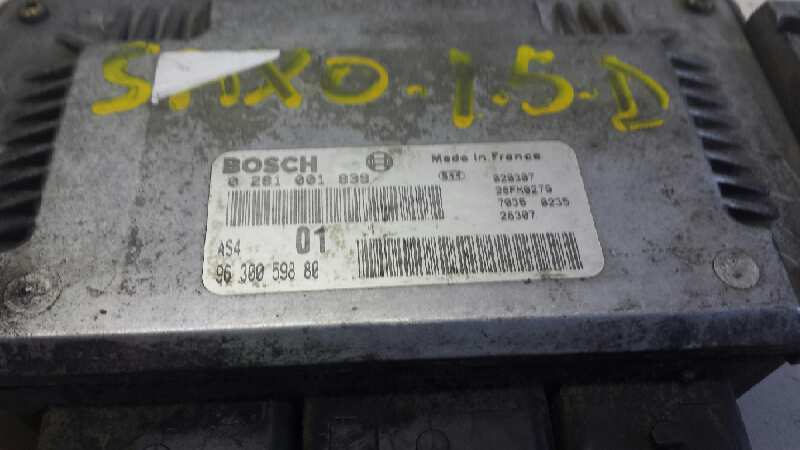 FORD R50 (2001-2006) Motorkontrollenhet ECU 0281001839 25599412