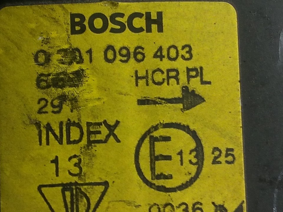 PORSCHE Boxster 986 (1996-2004) Фара передняя левая 1305235334, 0301096403 25266048