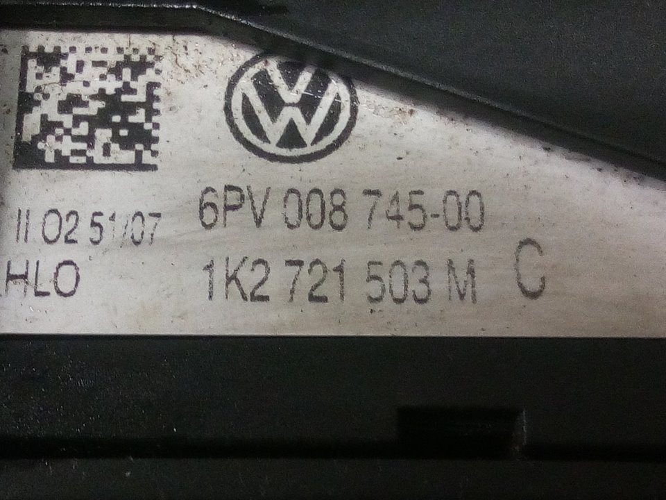 VOLKSWAGEN Passat Variant 1 generation (2010-2024) Педаль газа 1K2721503M, 6PV00874500 18610247