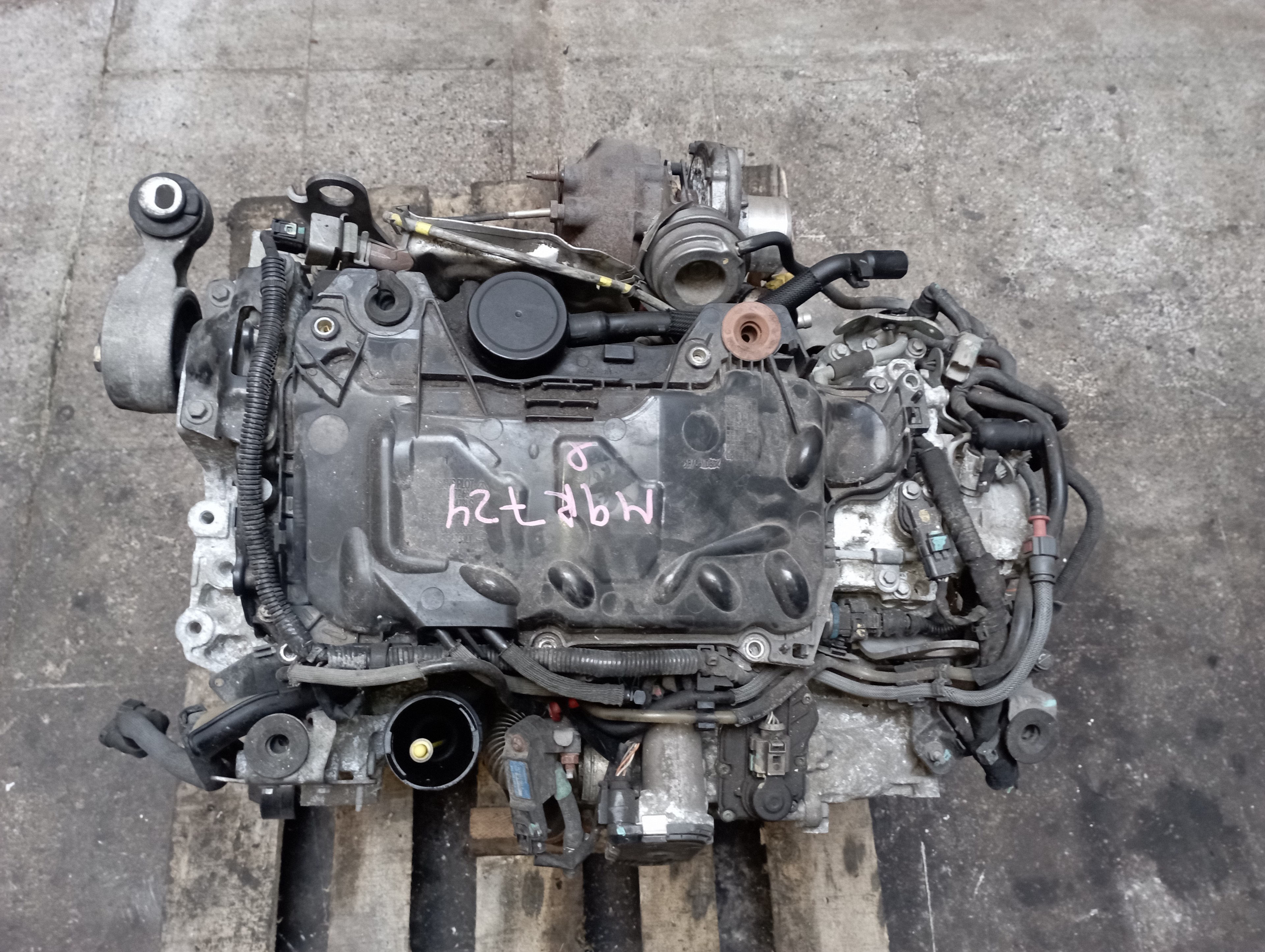 RENAULT Megane 2 generation (2002-2012) Двигатель M9R724 25600344