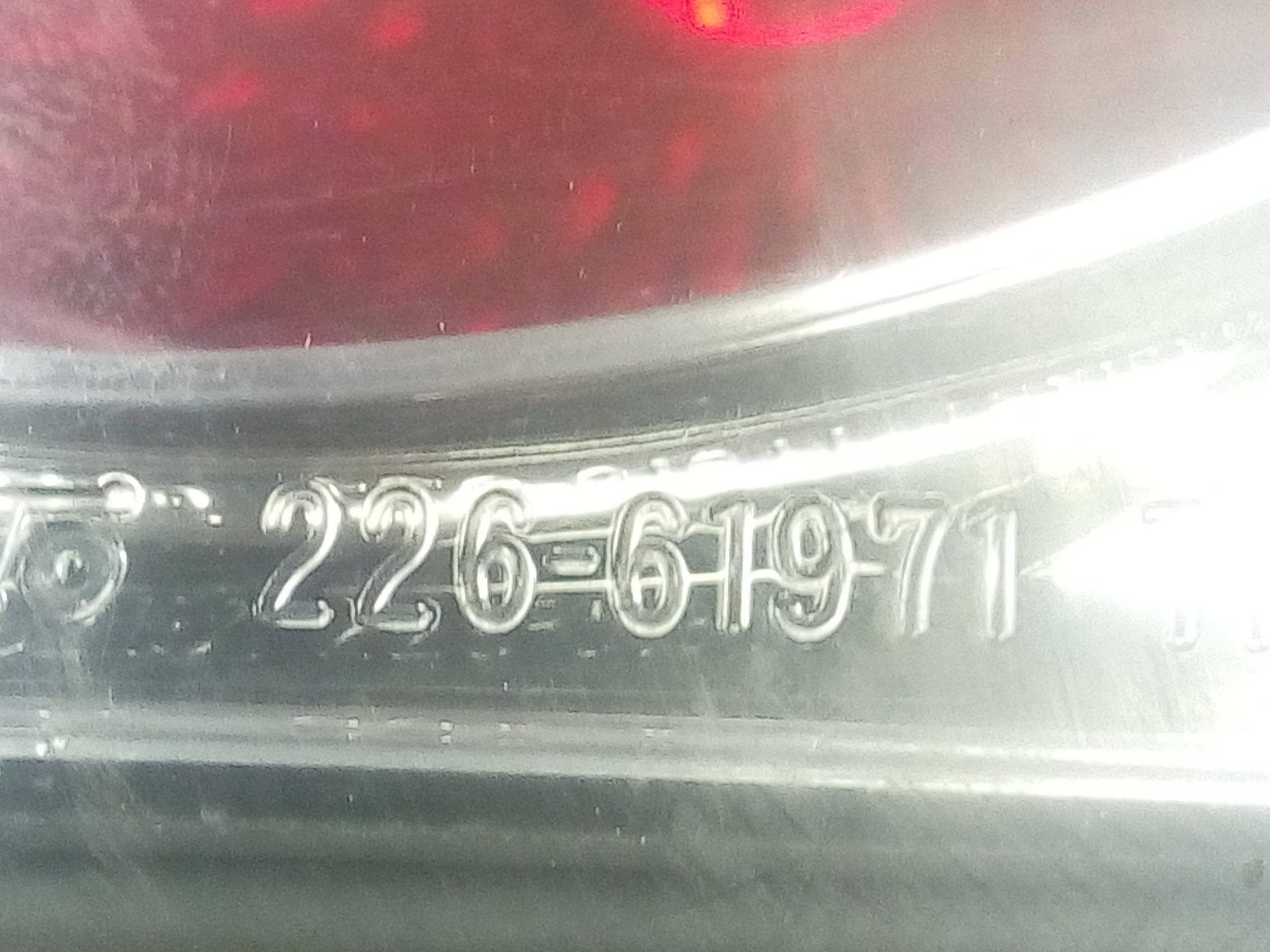 CHEVROLET Celta 1 generation (2000-2013) Baglygte højre baglygte 22661971 25591893