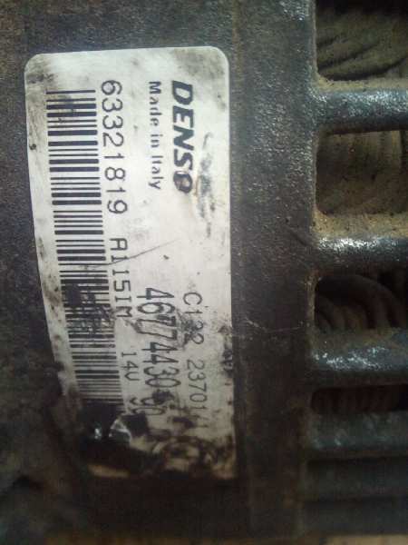 FIAT Ulysse 1 generation (1994-2002) Alternator 46774430 25601774