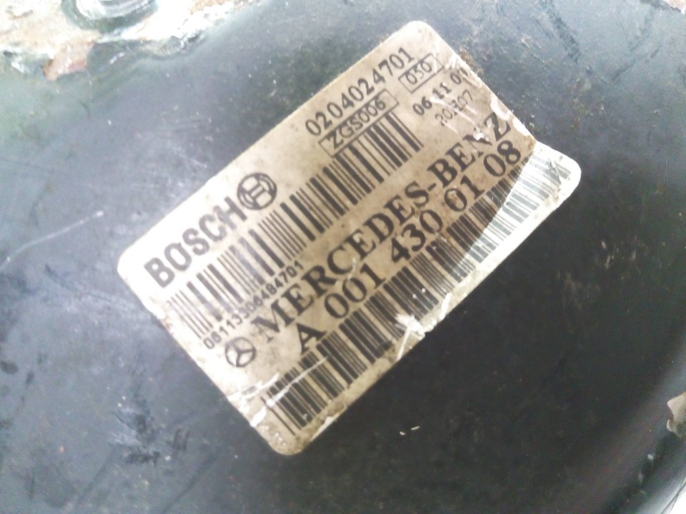 MERCEDES-BENZ Vito W639 (2003-2015) Вакуумный усилитель тормозов A0014300108, 0204024701 23843006