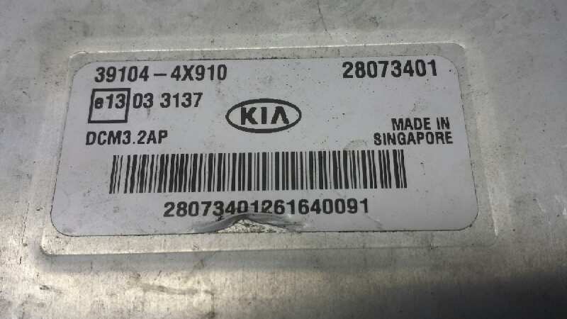 KIA Carnival 2 generation (2006-2010) Motorstyrenhet ECU 391044X910 25600616