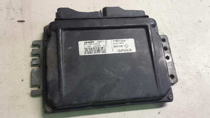 RENAULT Clio 1 generation (1990-1998) Motorstyrenhet ECU 7700113421 25598896