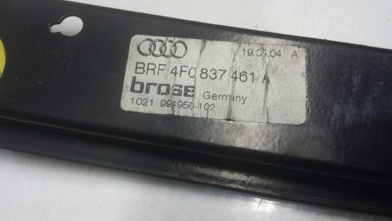 AUDI A6 C6/4F (2004-2011) Front Left Door Window Regulator 4F0837461A 25600773