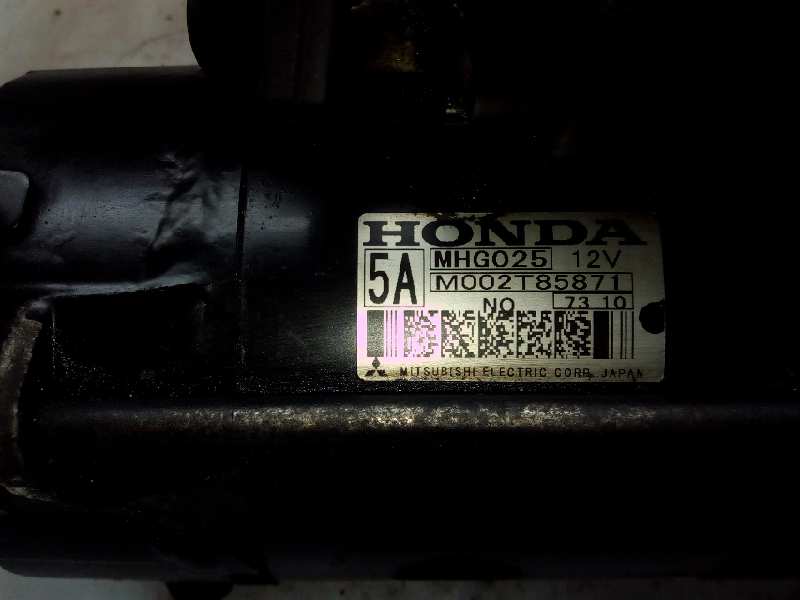 HONDA Civic 9 generation (2012-2020) Démarreur M002T85871 25601417