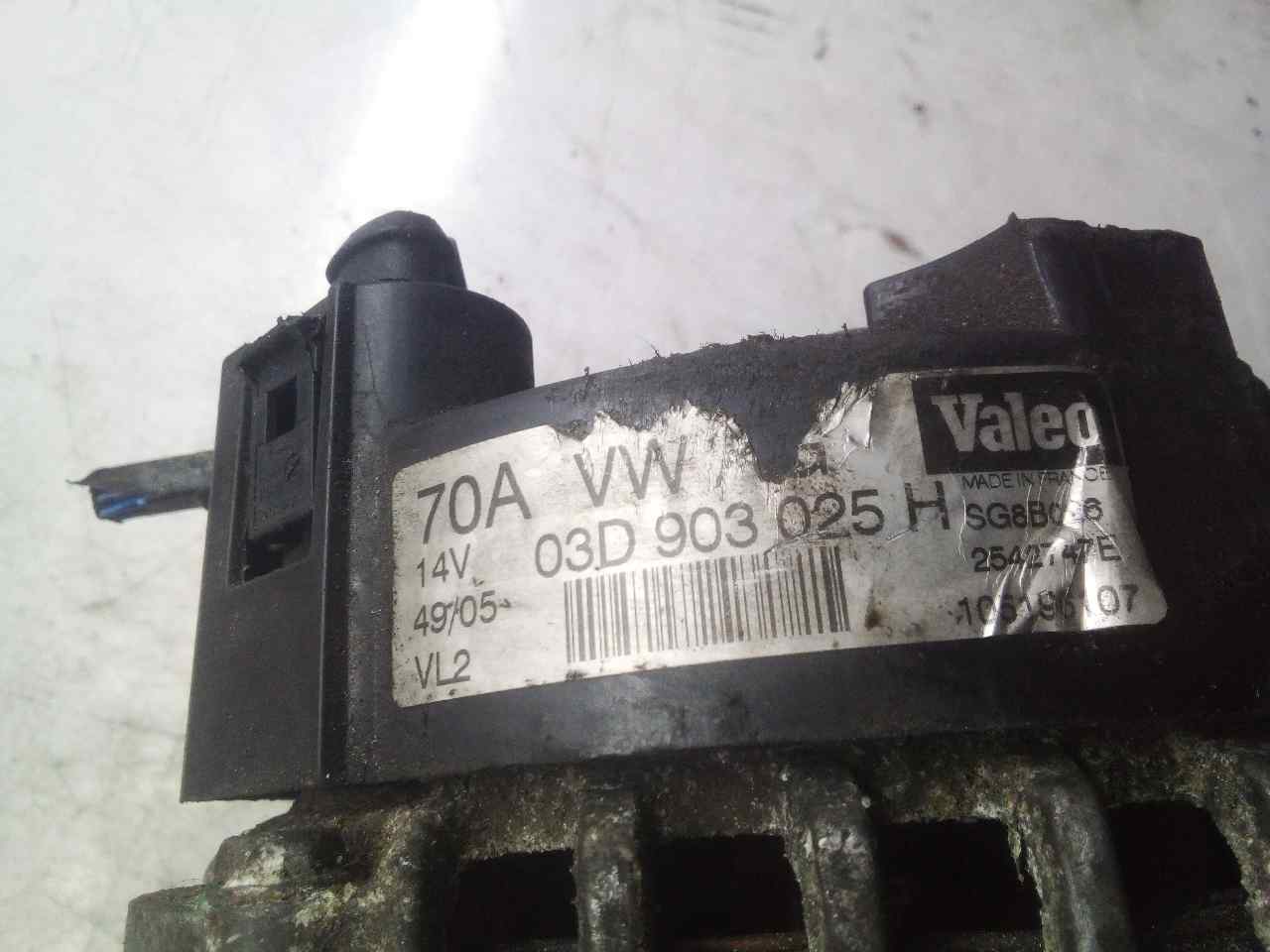 DODGE Ibiza 4 generation (2008-2017) Generator 03D903025H 18506532