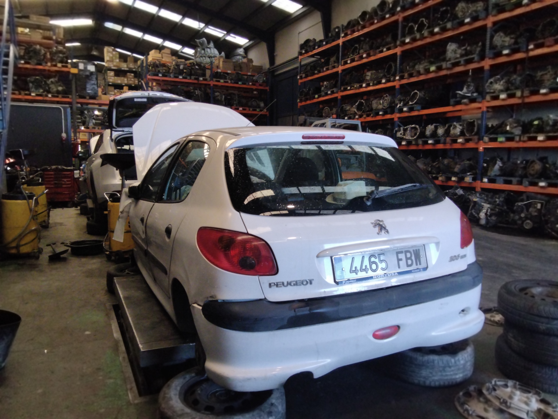 PEUGEOT 206 1 generation (1998-2009) Амортизатор передний правый NOTIENEREF 25186086