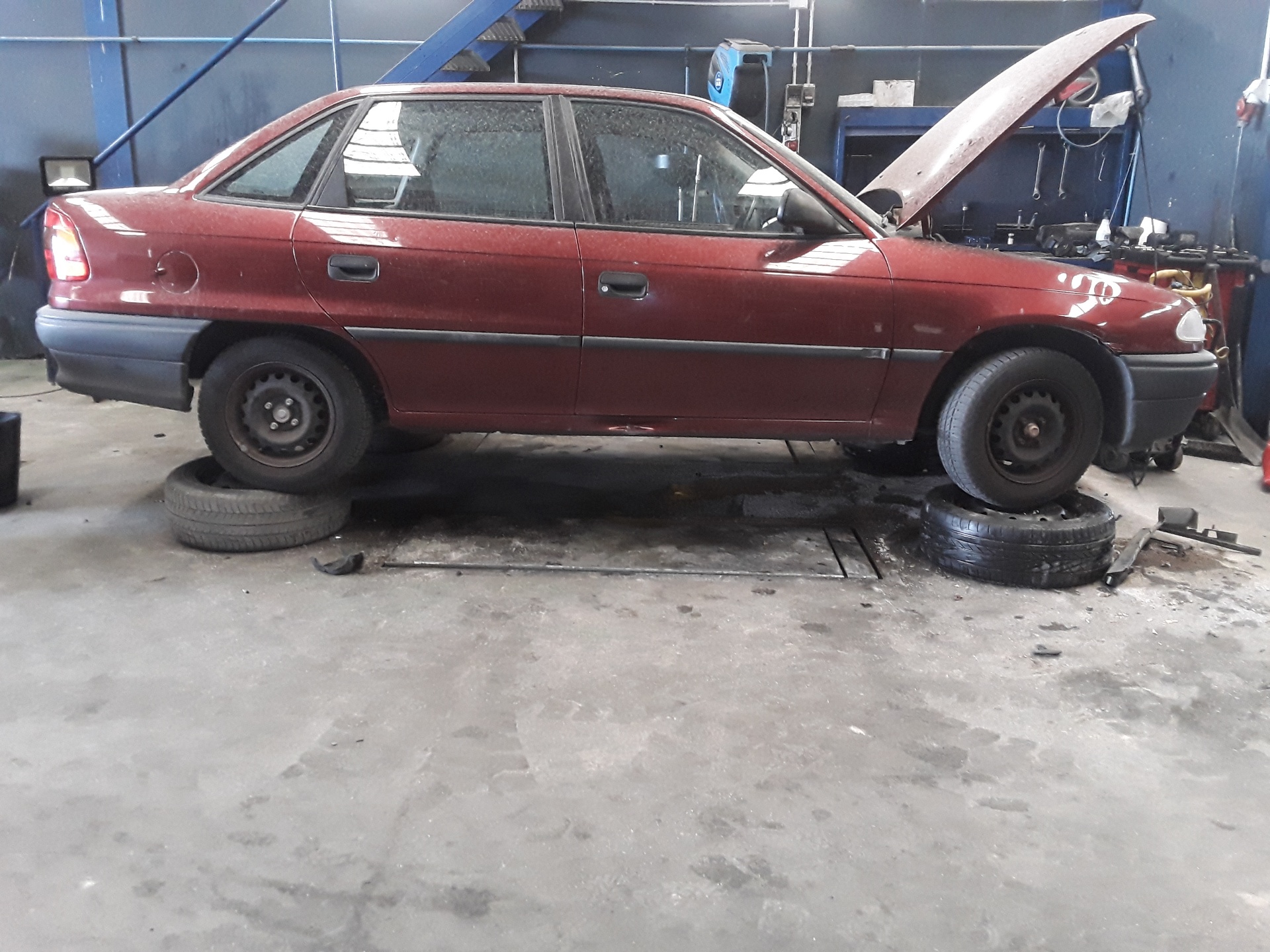 OPEL Astra F (1991-2002) Стартер D6RA62 25163263