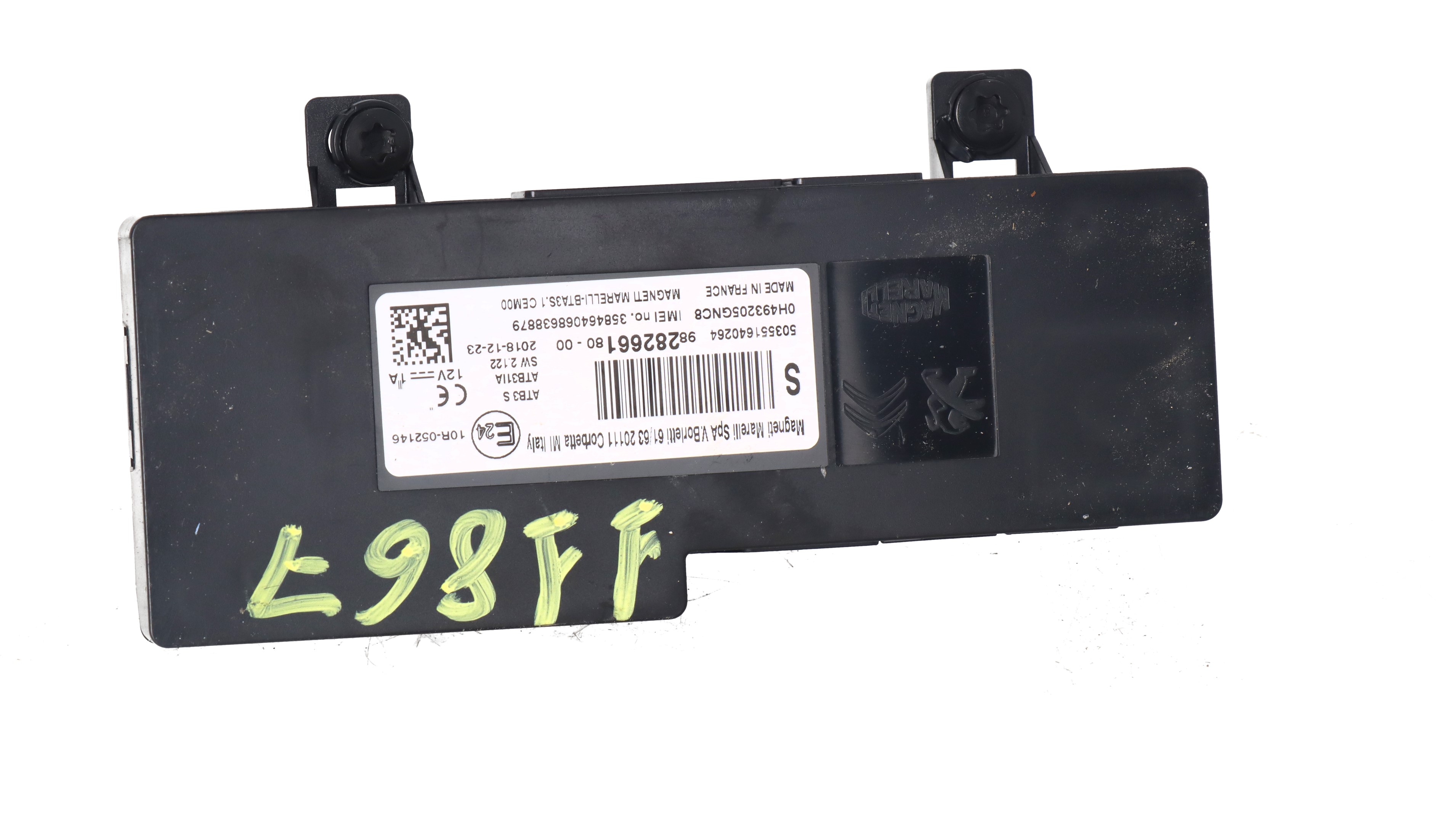 Módulo electronico 9828266180 de Peugeot 3008 2020-0 con 179245 km - pieza usada