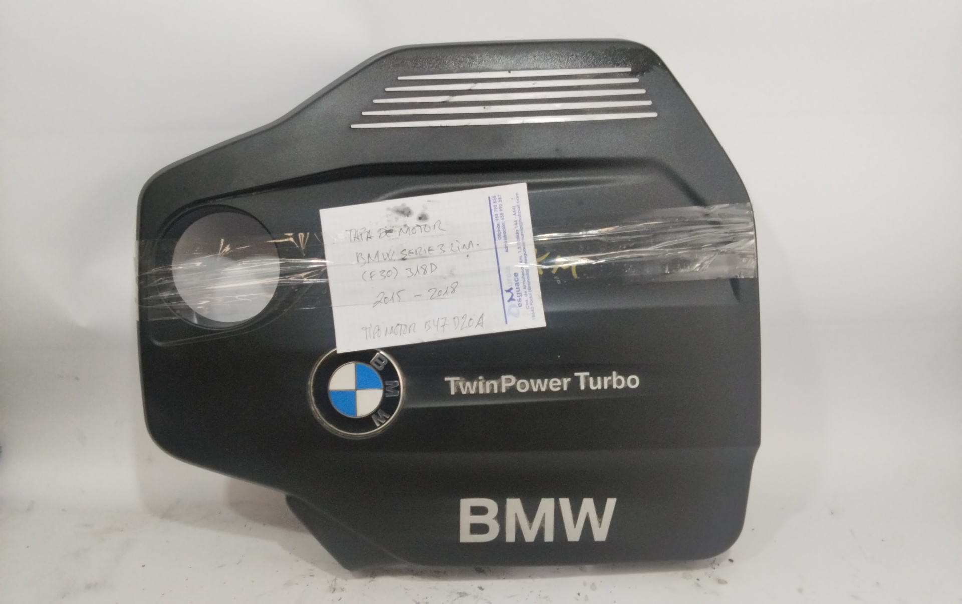 Tapa motor 8514202 de Bmw Serie 3 2015-2017 - pieza usada