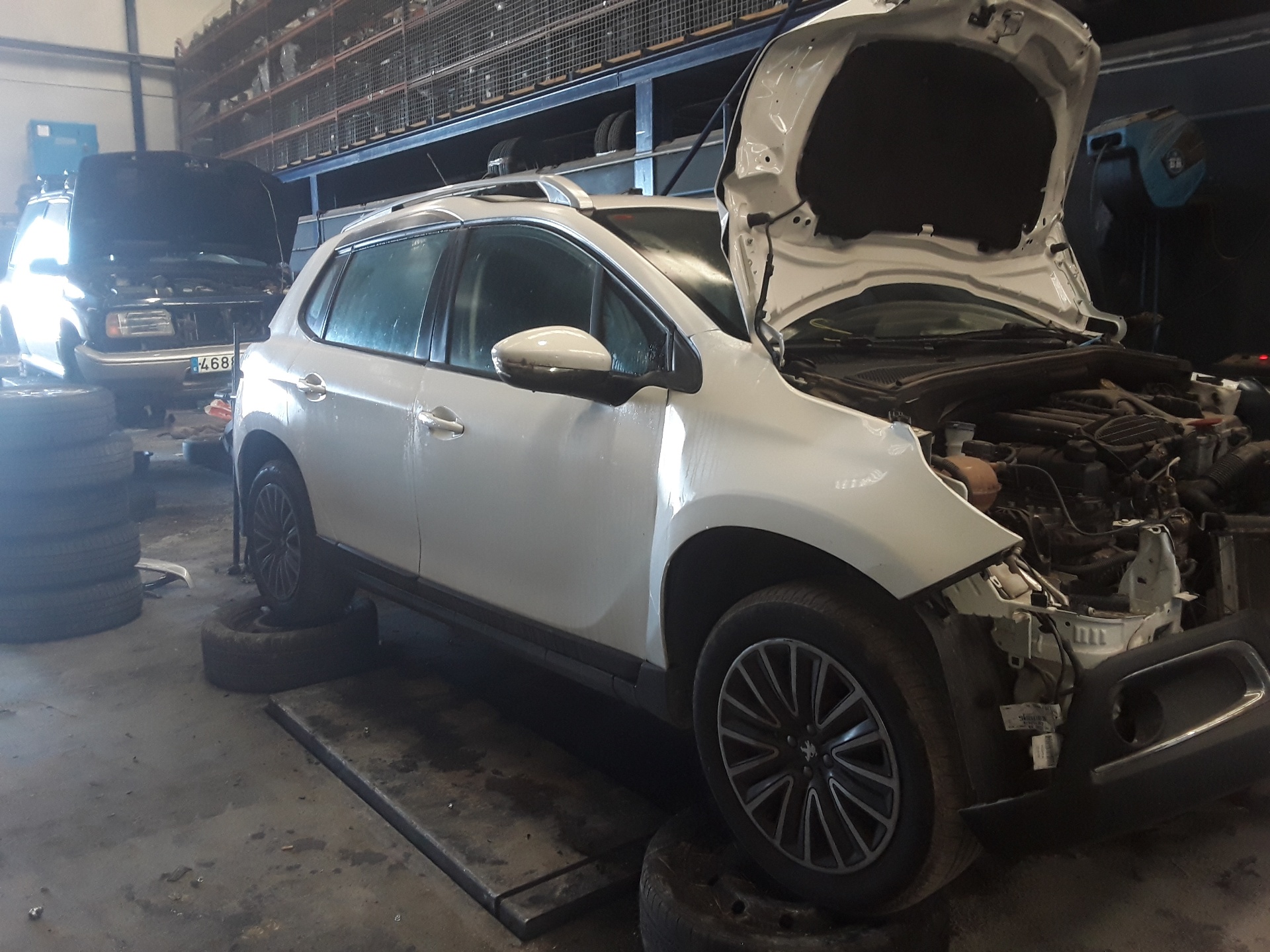 PEUGEOT 2008 1 generation (2013-2020) Фонарь задний левый 9678074480 25178735