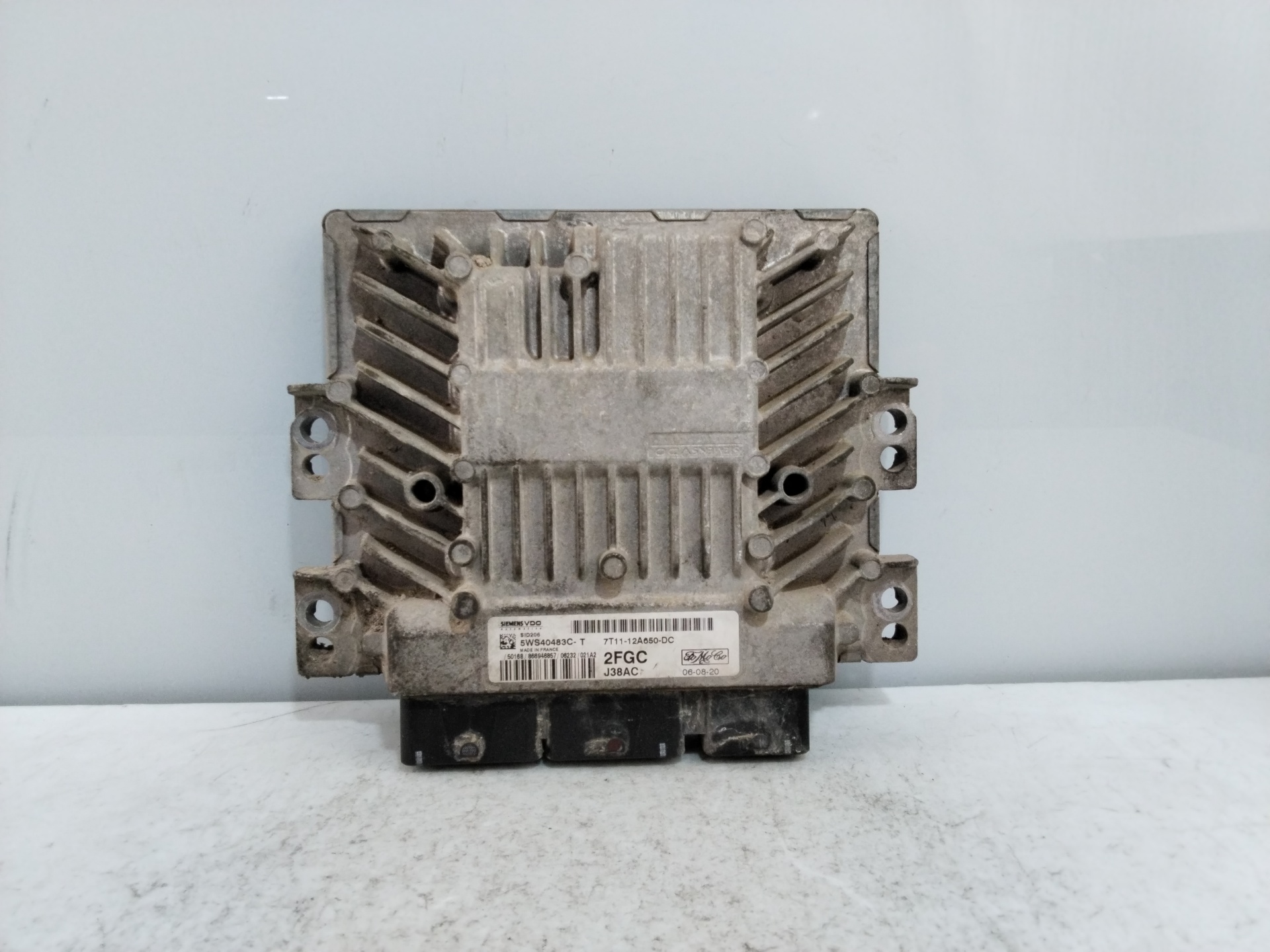 FORD Tourneo Connect 1 generation (2002-2013) Блок керування двигуном ECU 7T1112A650DC 25612491