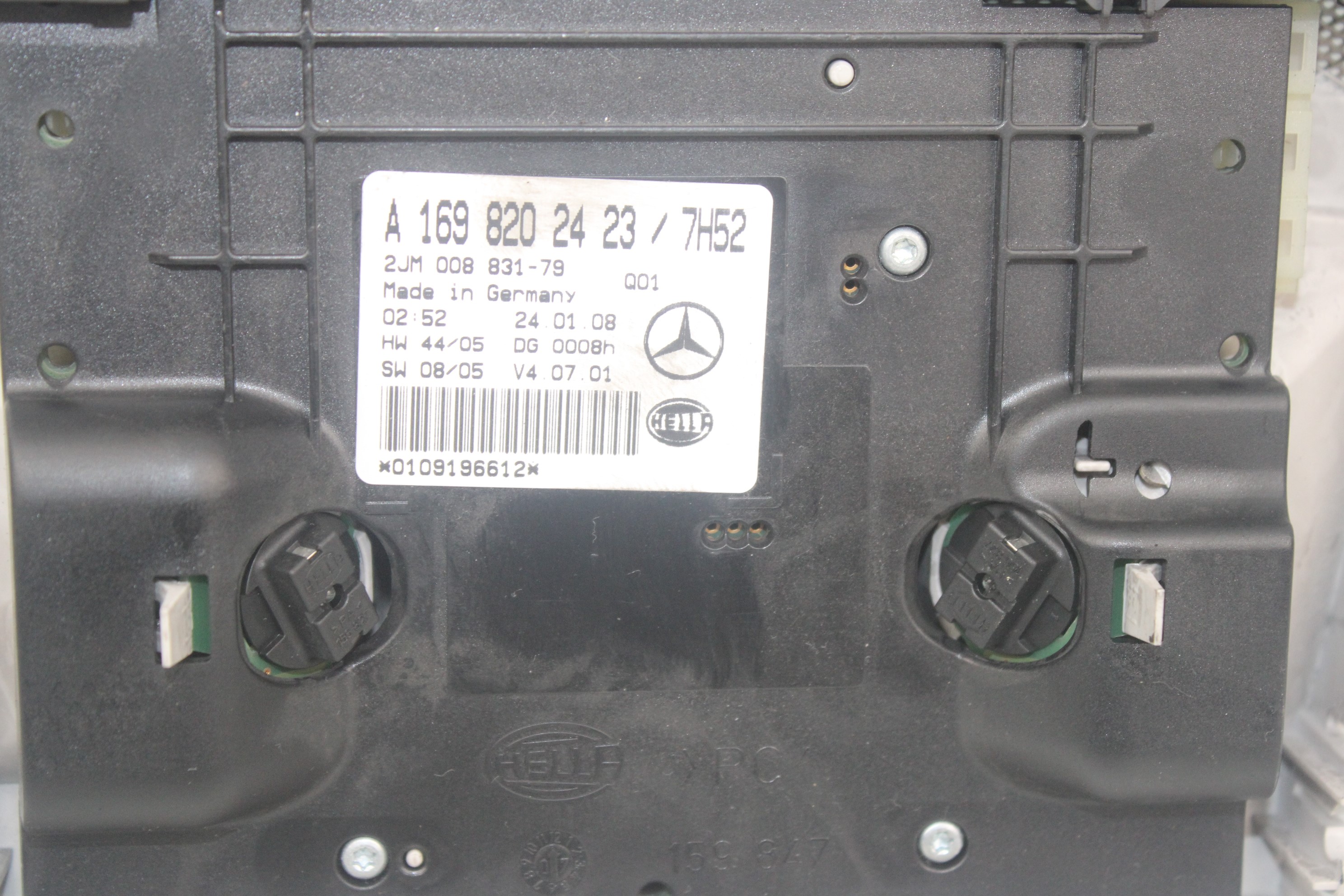 MERCEDES-BENZ B-Class W245 (2005-2011) Другие внутренние детали A1698202423 23809444