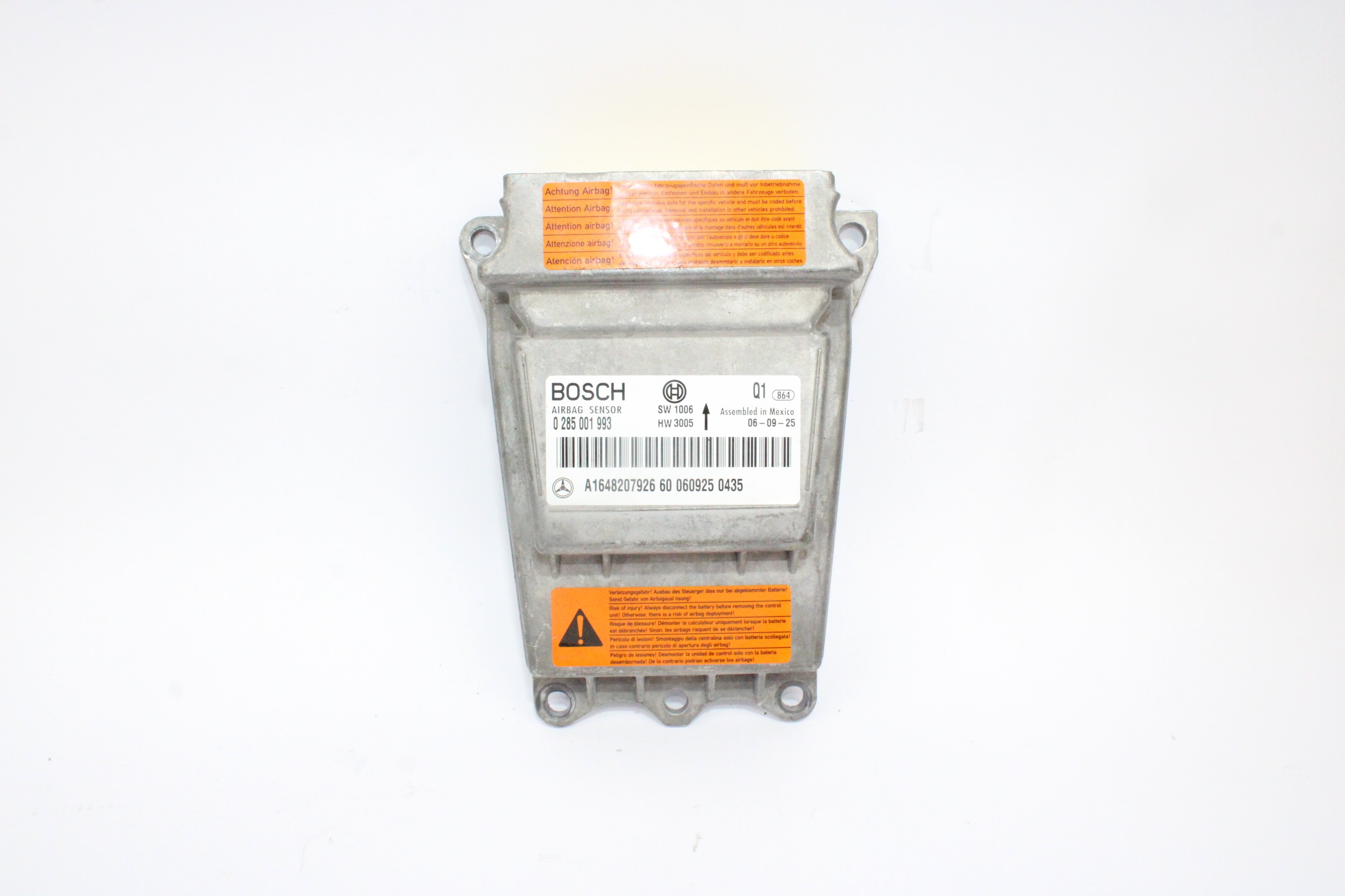 MERCEDES-BENZ M-Class W164 (2005-2011) Unitate de control SRS A1648207926 23763464