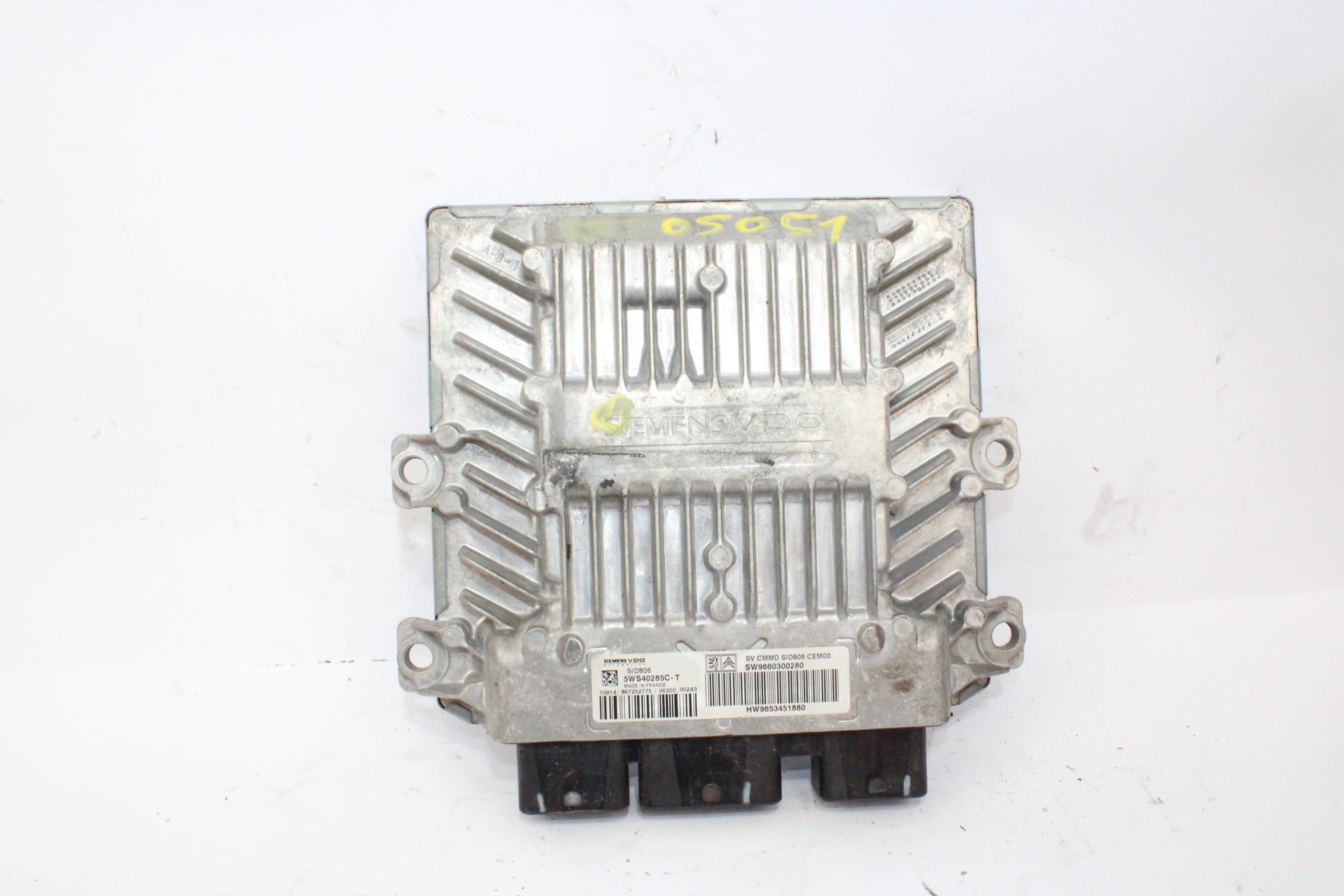 RENAULT Laguna 2 generation (2001-2007) Motora vadības bloks 5WS40285CT 21164840