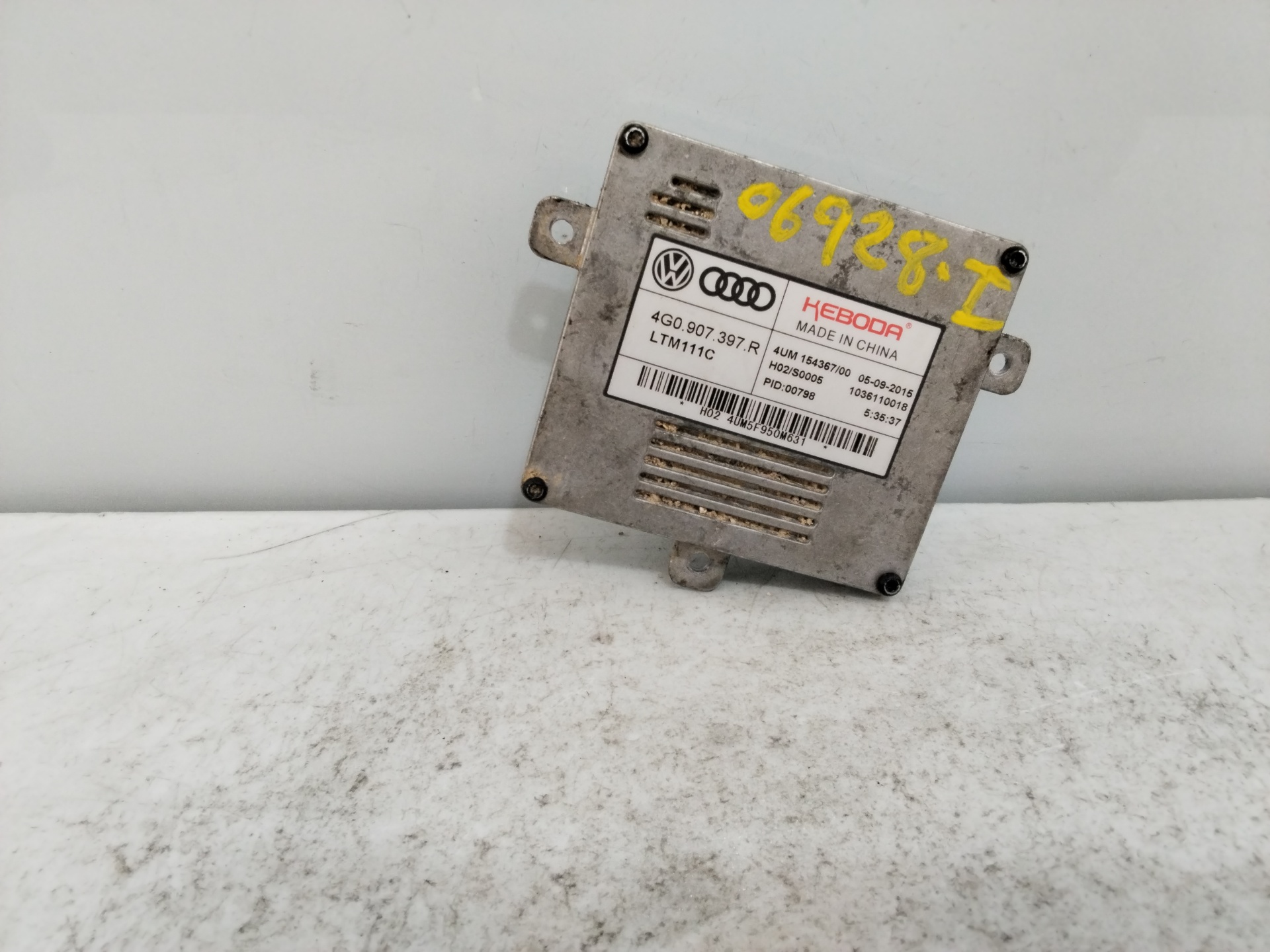 AUDI A3 8V (2012-2020) Xenon Light Control Unit 4G0907397R 25618714