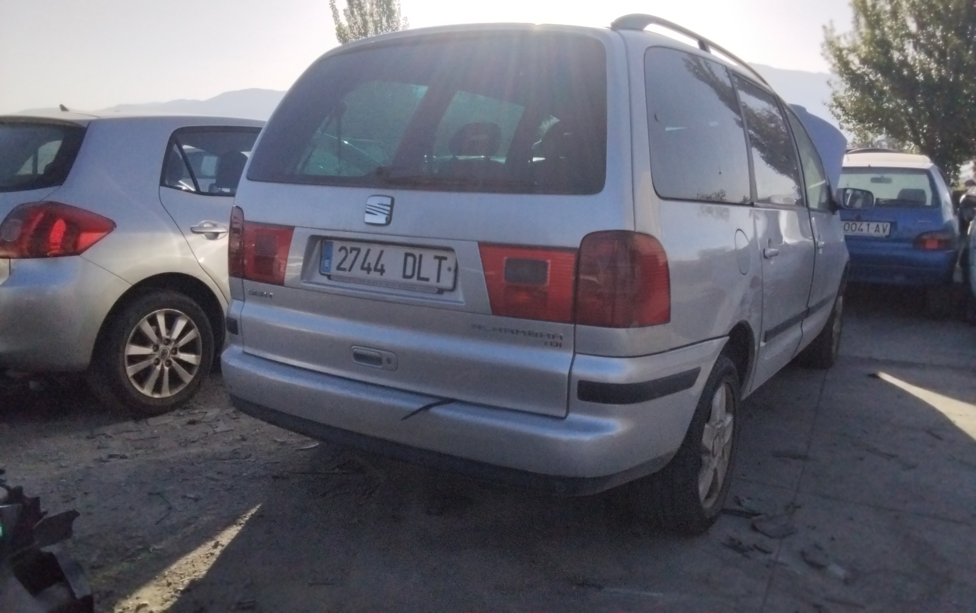 SEAT Alhambra 1 generation (1996-2010) Фара передняя правая 7M7941016M 26248853