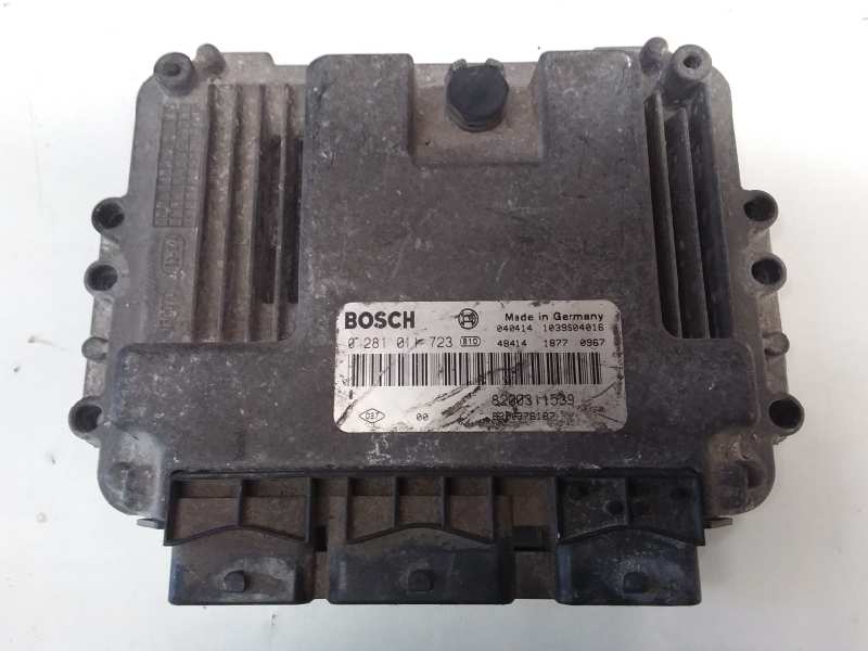 RENAULT Laguna 2 generation (2001-2007) Engine Control Unit ECU 8200311539, 0281011723 19171230