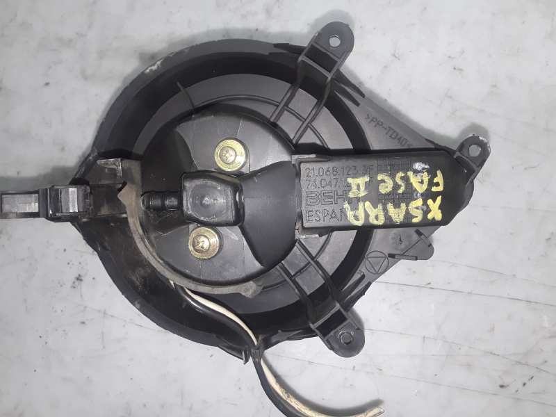 CITROËN Xsara 1 generation (1997-2004) Heater Blower Fan 210681233F 19095916