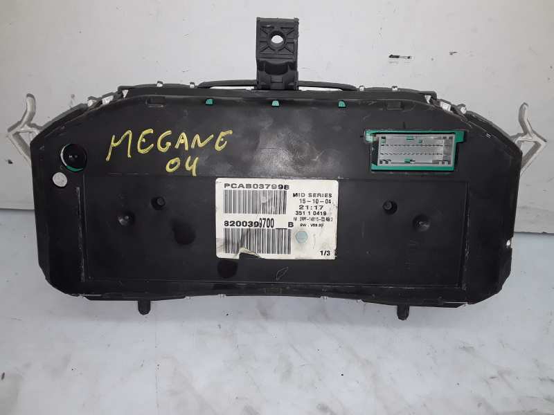 RENAULT Megane 2 generation (2002-2012) Vitezometru 8200399700 19189362