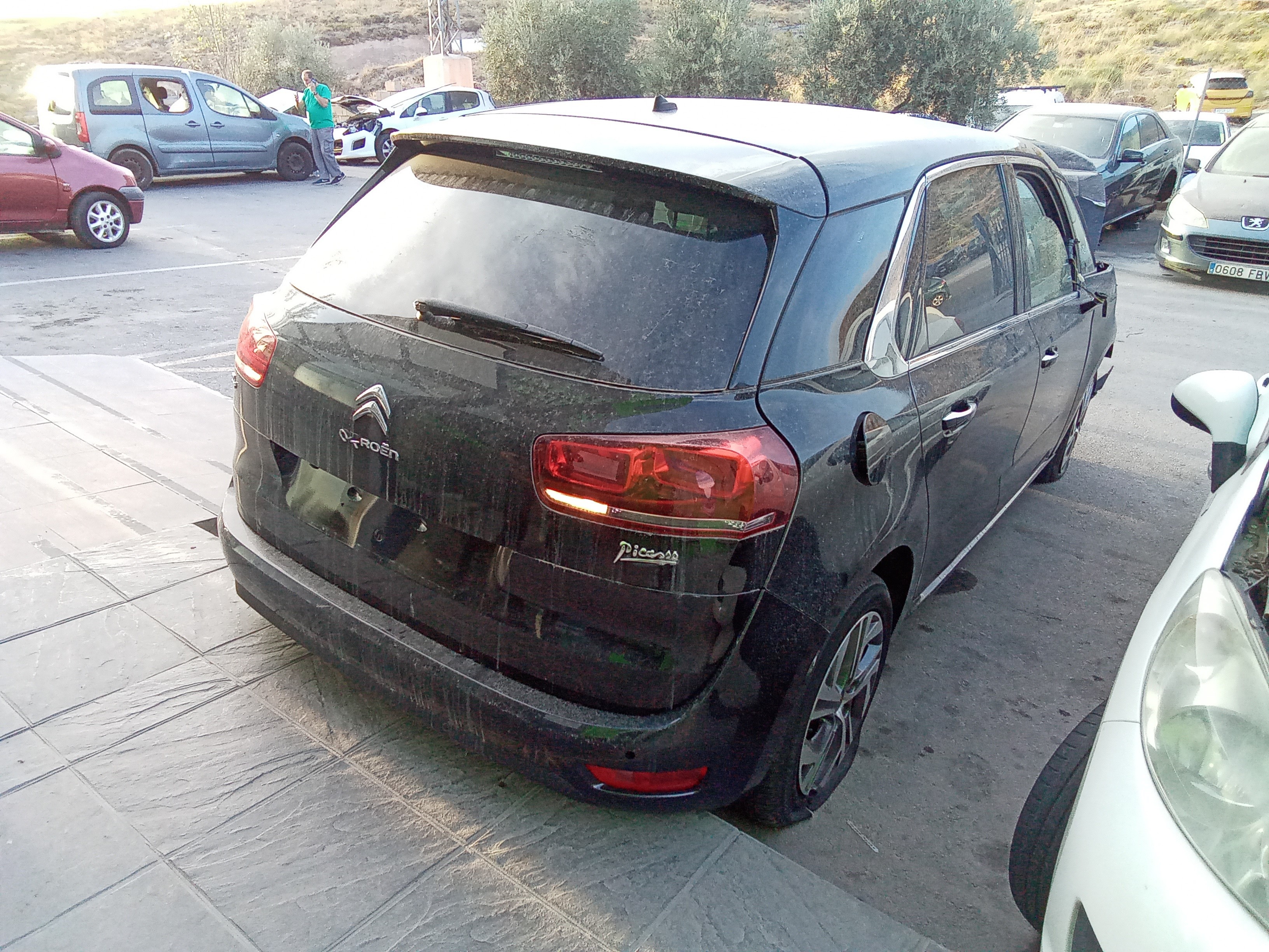 CITROËN C4 Picasso 2 generation (2013-2018) Aizmugurējo labo durvju logu pacēlājs 9676172380 23696112