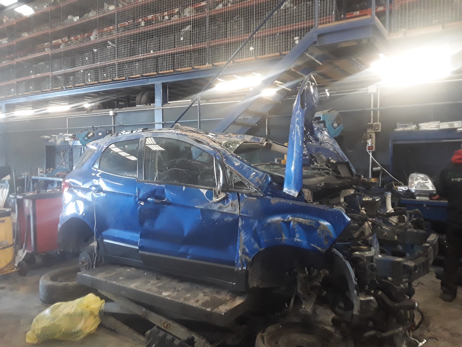 FORD EcoSport 1 generation (2003-2012) Front venstre dør vindusbryter EN1514A132AA 23773796