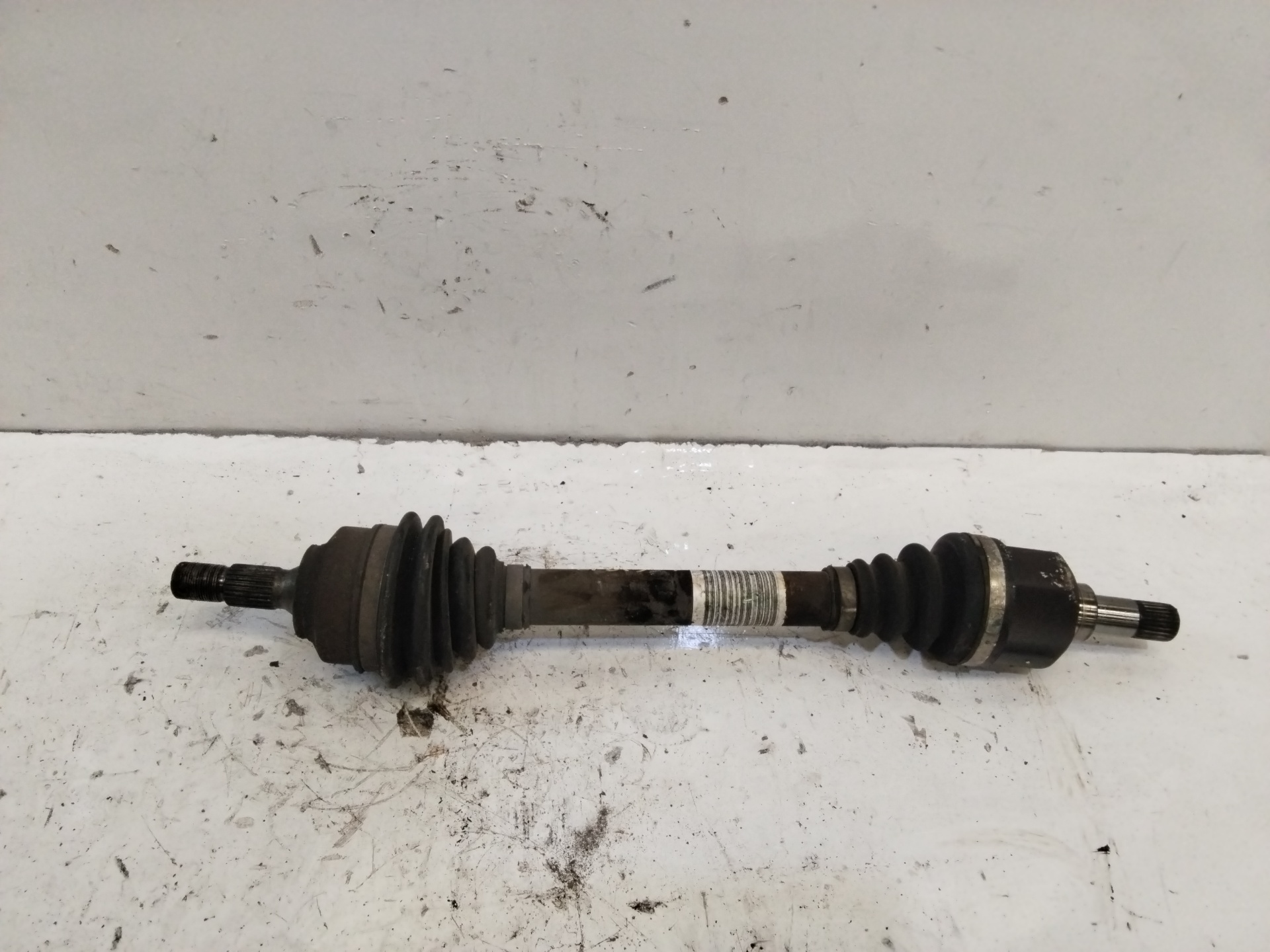 CITROËN C4 1 generation (2004-2011) Front Left Driveshaft 9637117780 25266682