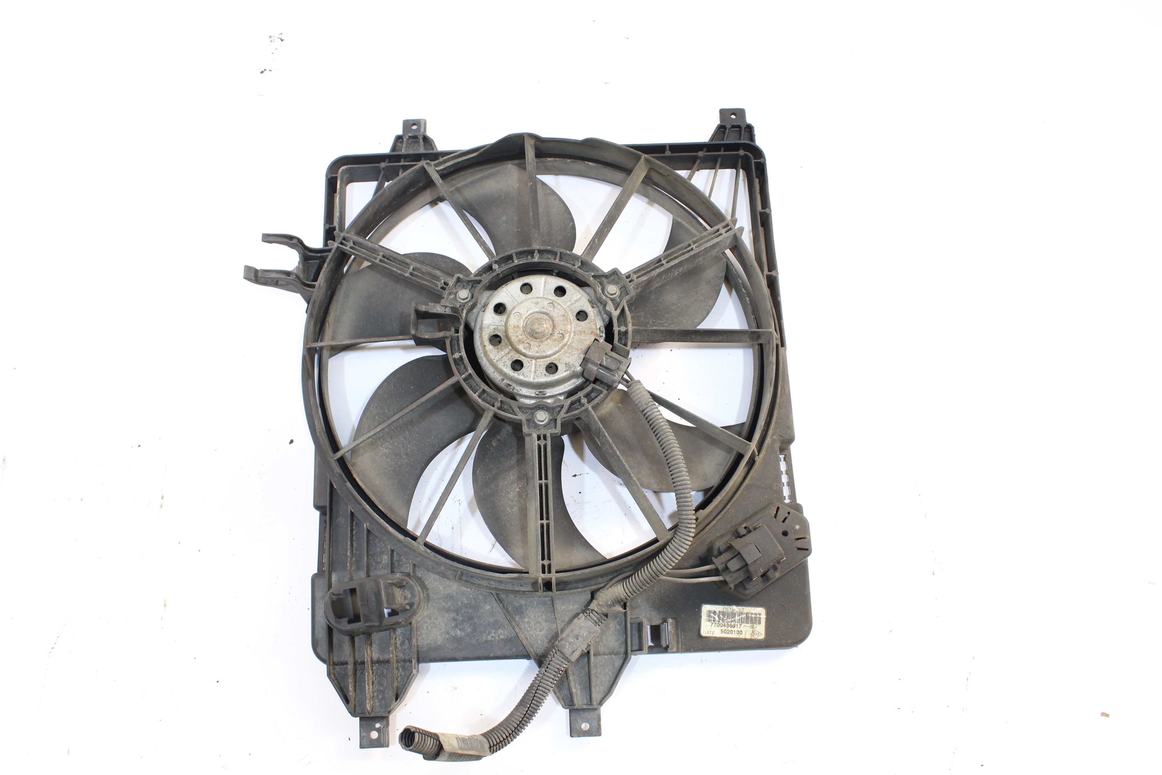 RENAULT Clio 3 generation (2005-2012) Difūzoriaus ventiliatorius 7700436917 23785001