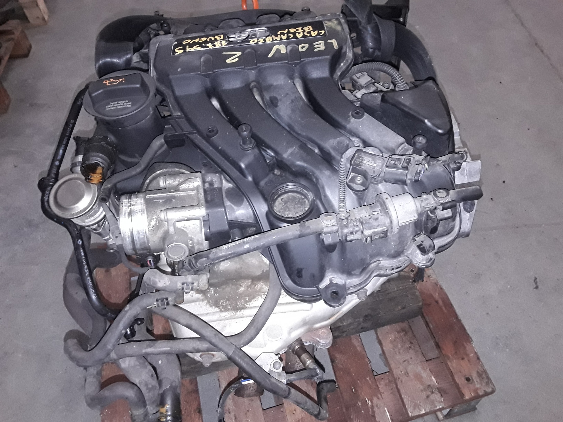 SEAT Leon 2 generation (2005-2012) Engine BSE 19229047