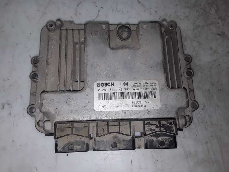 RENAULT Laguna 2 generation (2001-2007) Engine Control Unit ECU 0281011148 19119864