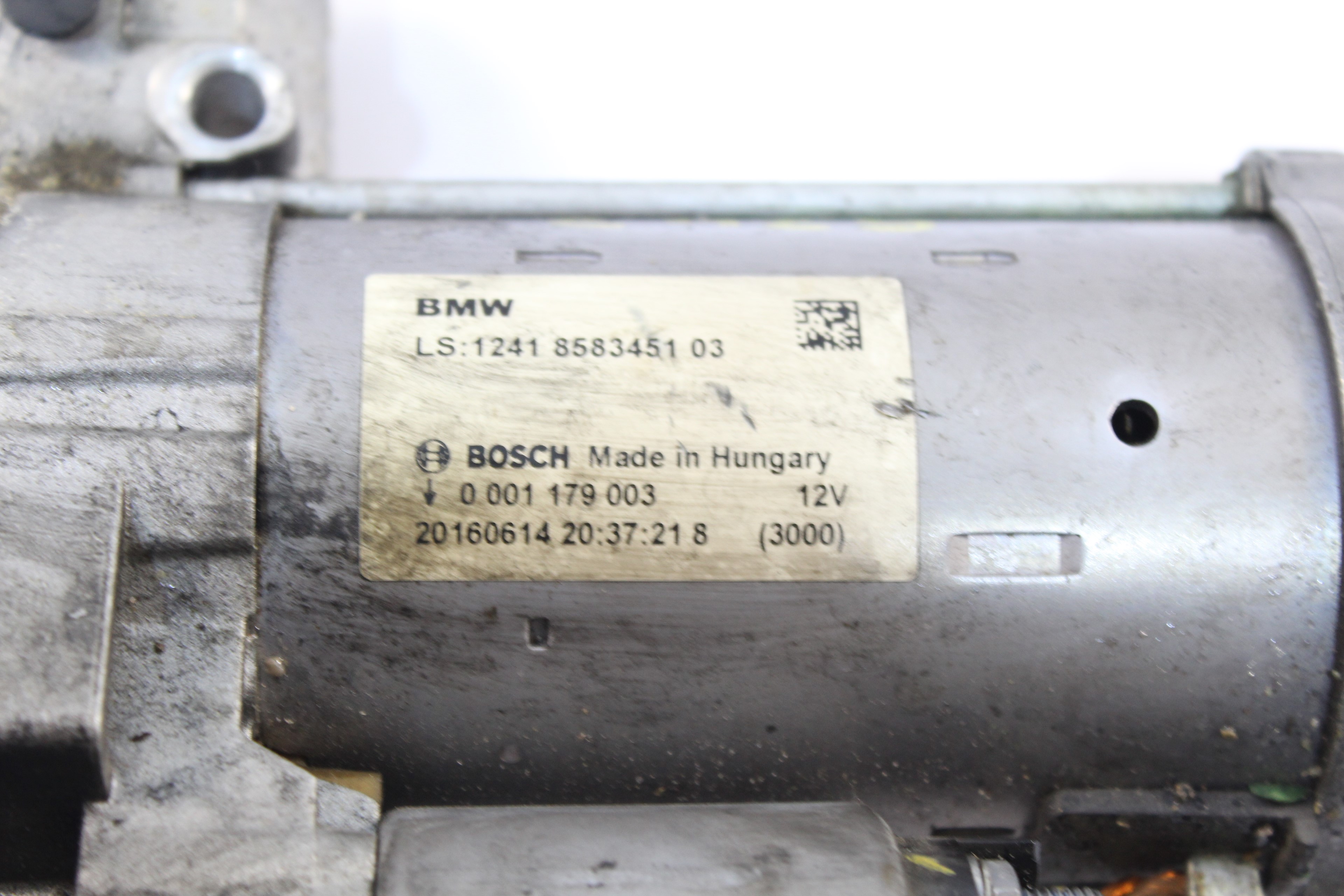 Motor arranque B37D15A 858345103 de Bmw 1 (e87) 2007-2011 116 CV con 202000 km - pieza usada