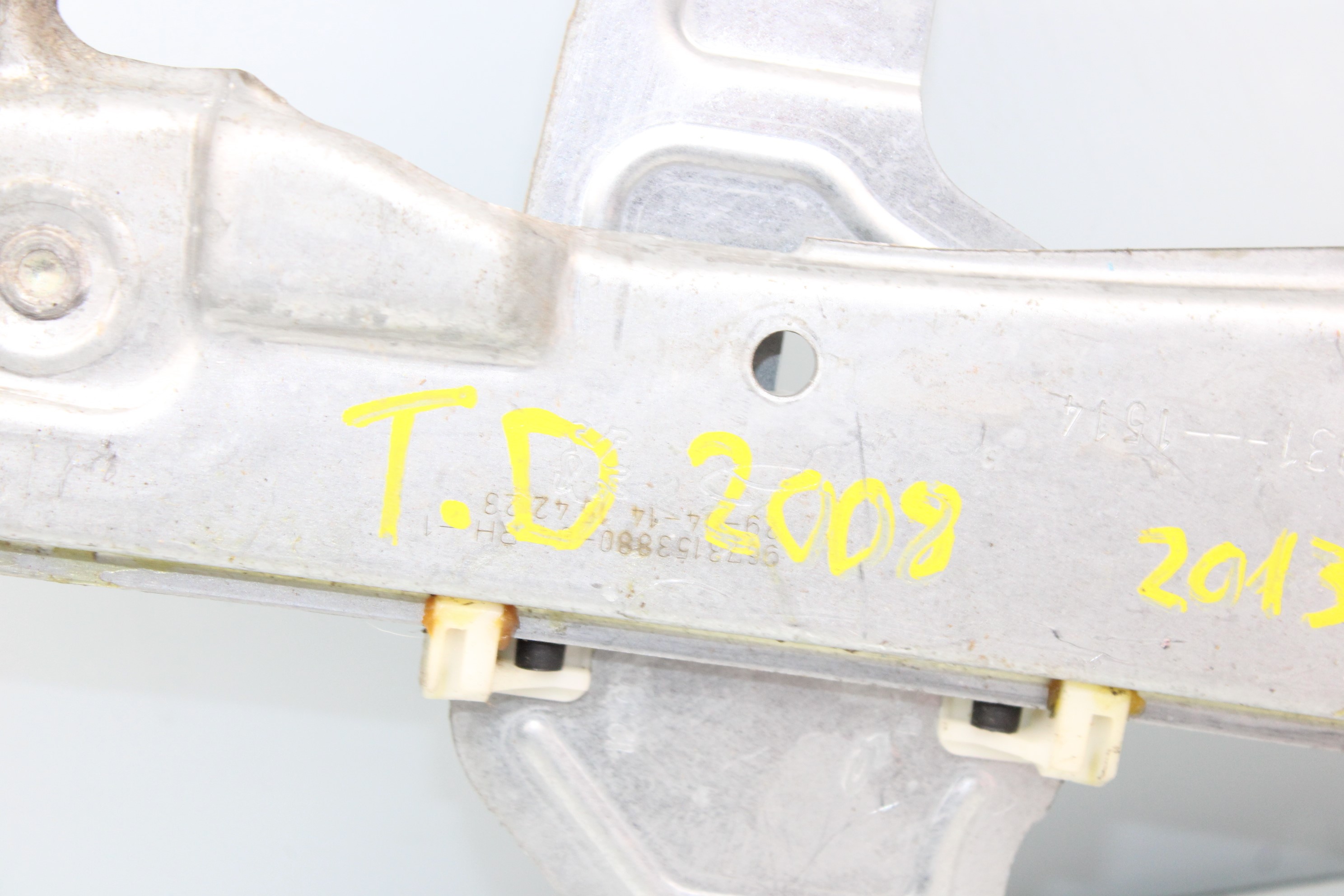 PEUGEOT 2008 1 generation (2013-2020) Rear Right Door Window Regulator 9673153880 23788738