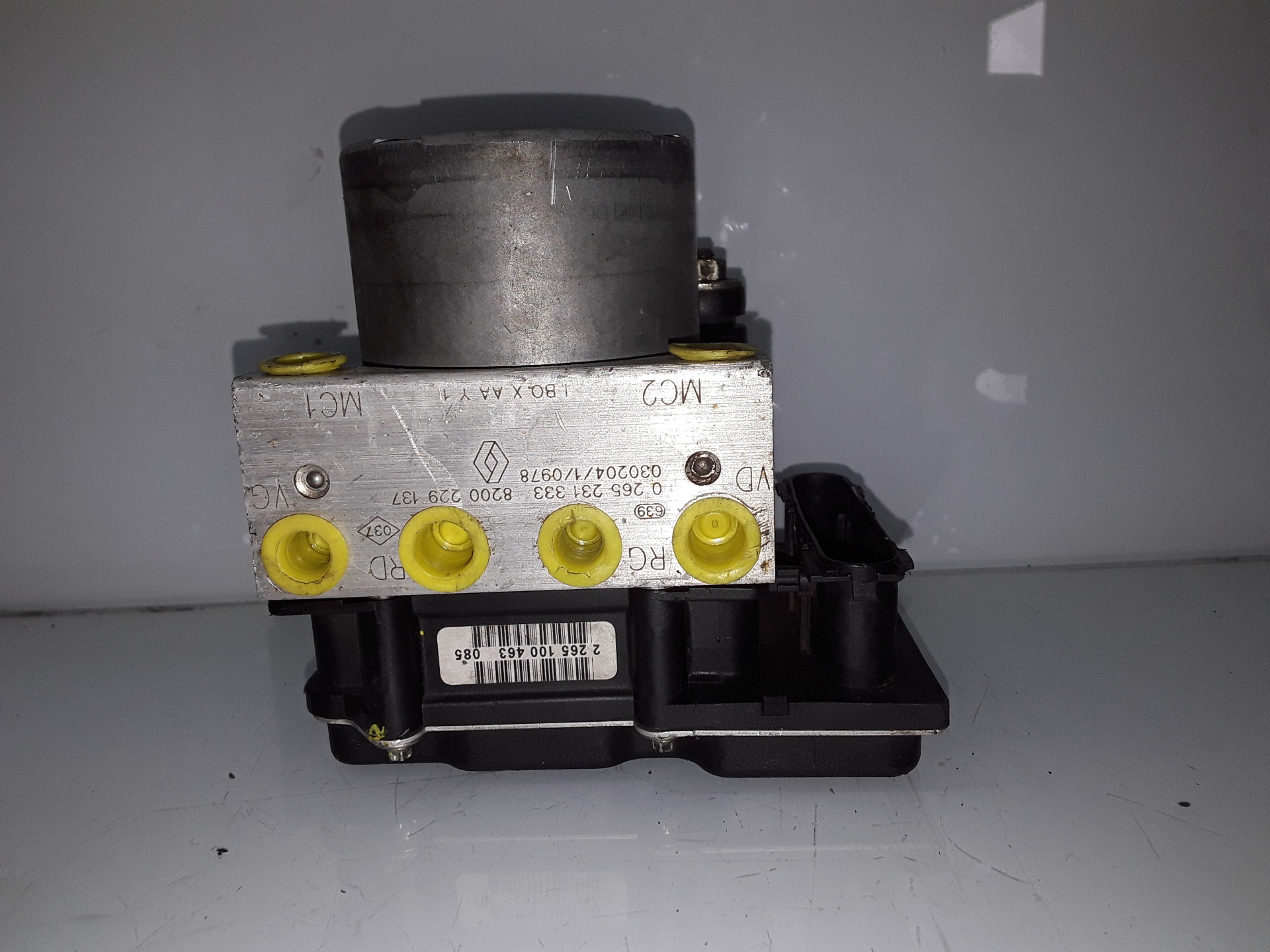 RENAULT Clio 2 generation (1998-2013) ABS Pump 8200229137 19262439