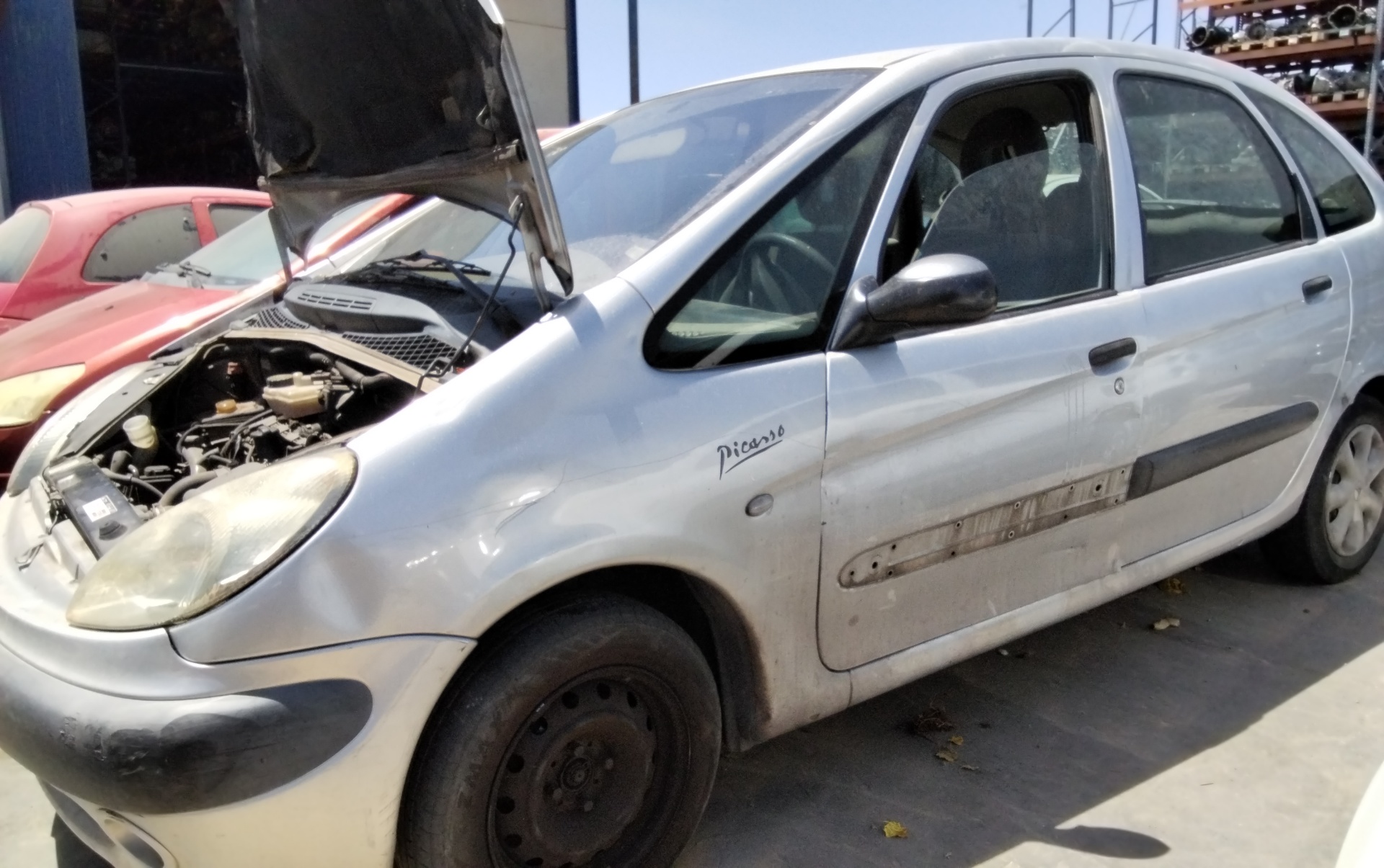 FIAT Ulysse 2 generation (2002-2010) Oglindă ușă stânga față E2018015 25809555