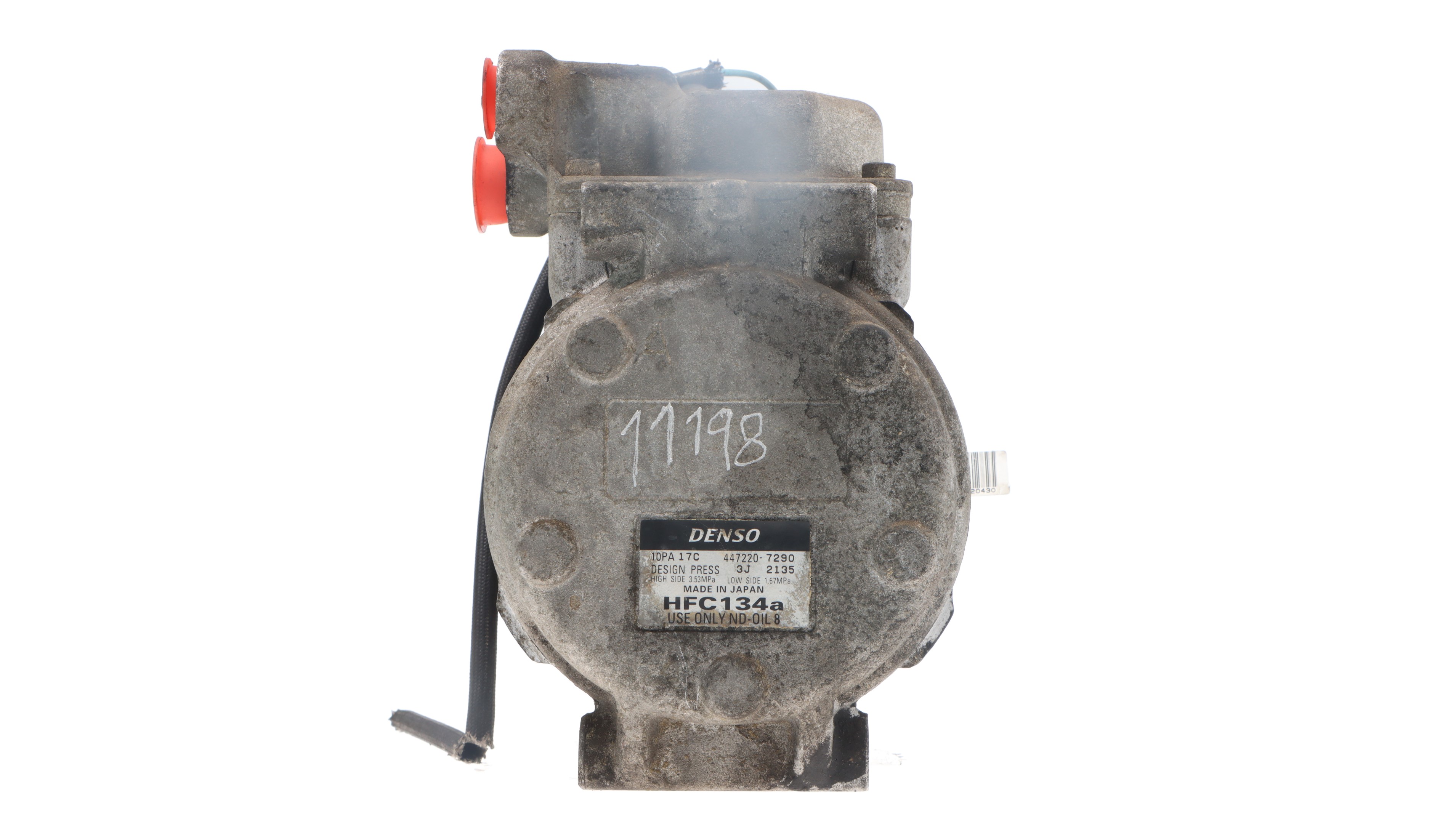 Compresor del aire acondicionado 4472207290 de Hyundai Daily vi caja/chasis 2016-0 - pieza usada