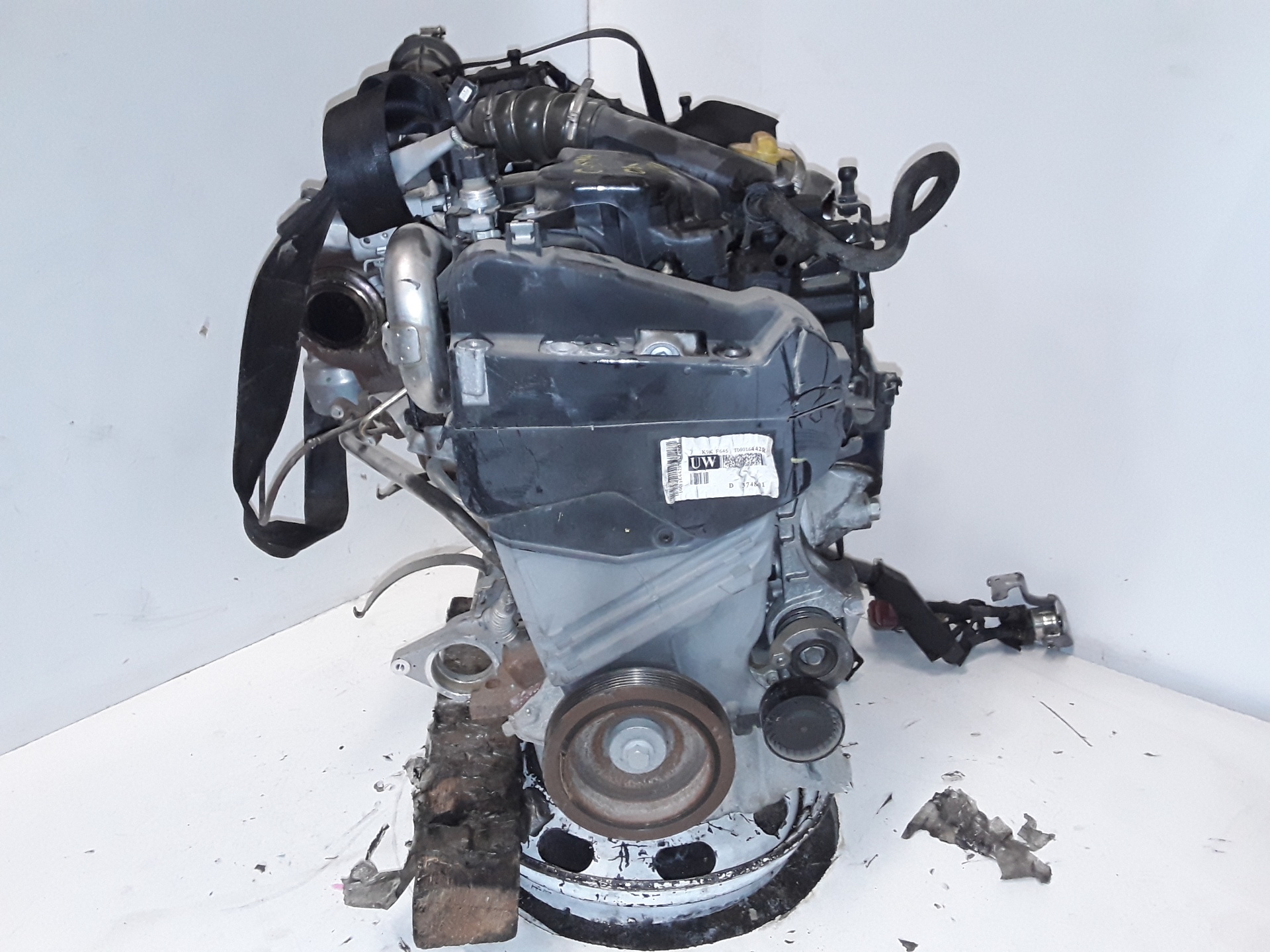 NISSAN Qashqai 2 generation (2013-2023) Variklis K9KF646 19288057