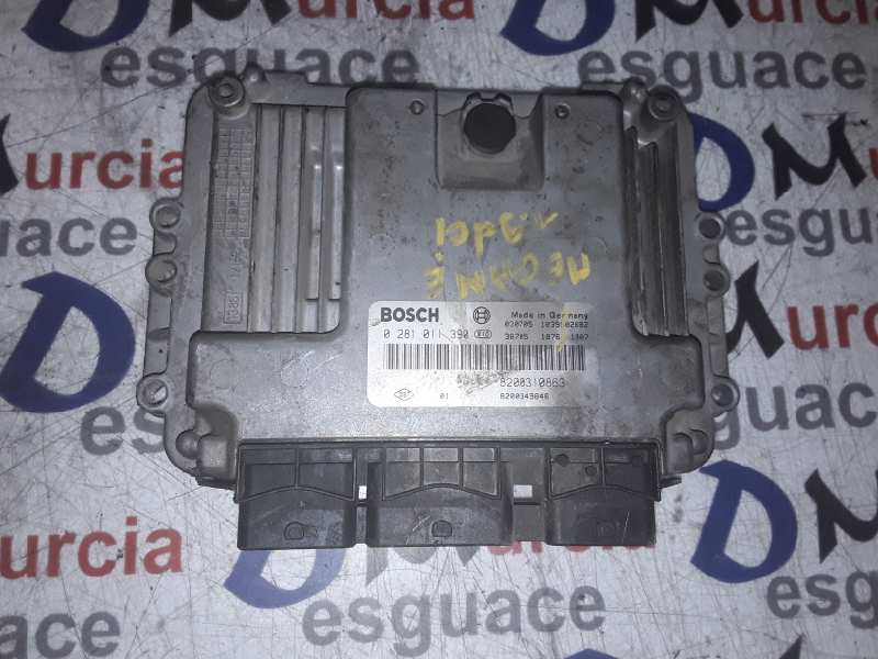 RENAULT Megane 2 generation (2002-2012) Engine Control Unit ECU 0281011390 18883872