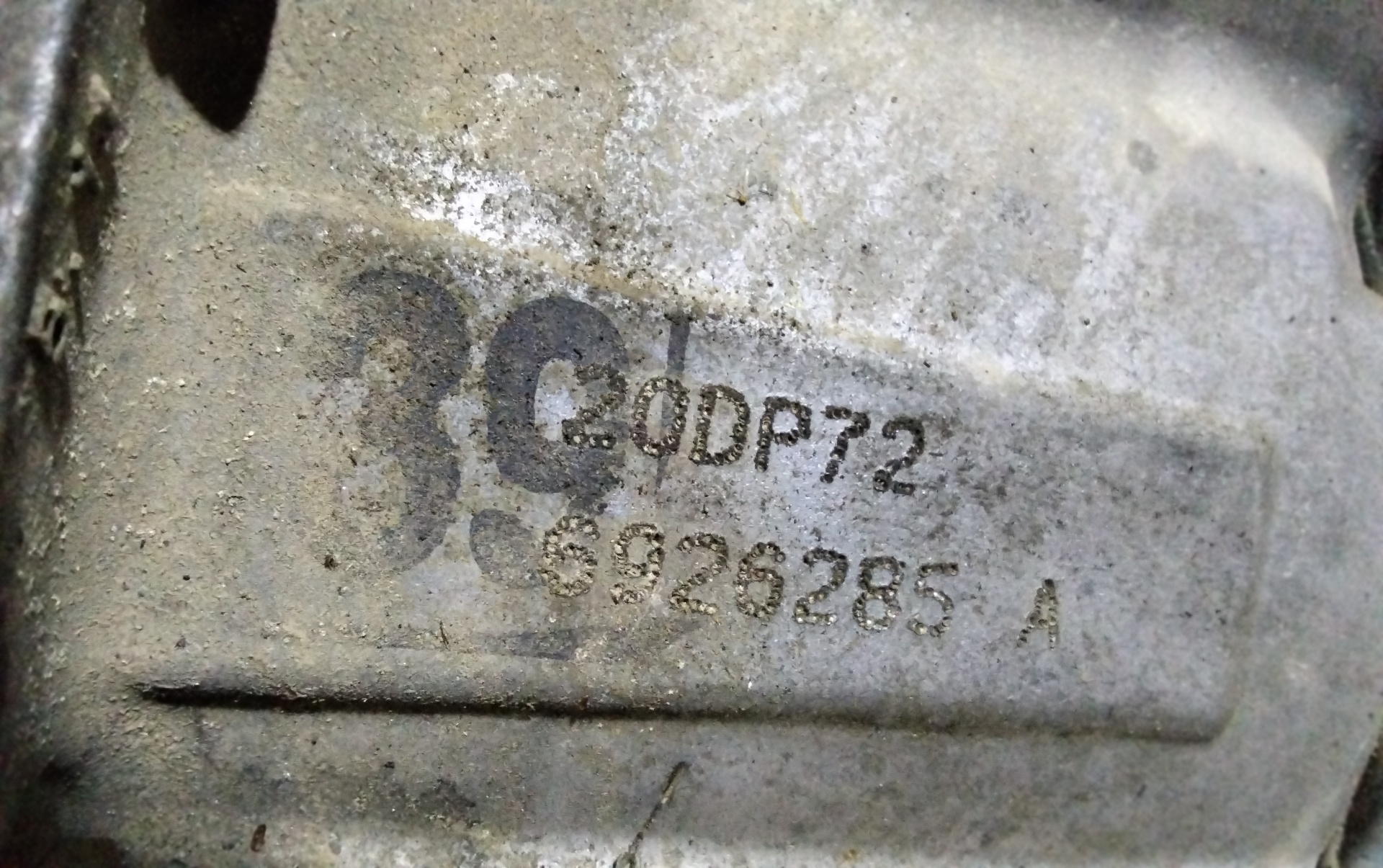 CITROËN C4 2 generation (2010-2024) Gearkasse 20DP72 25399635