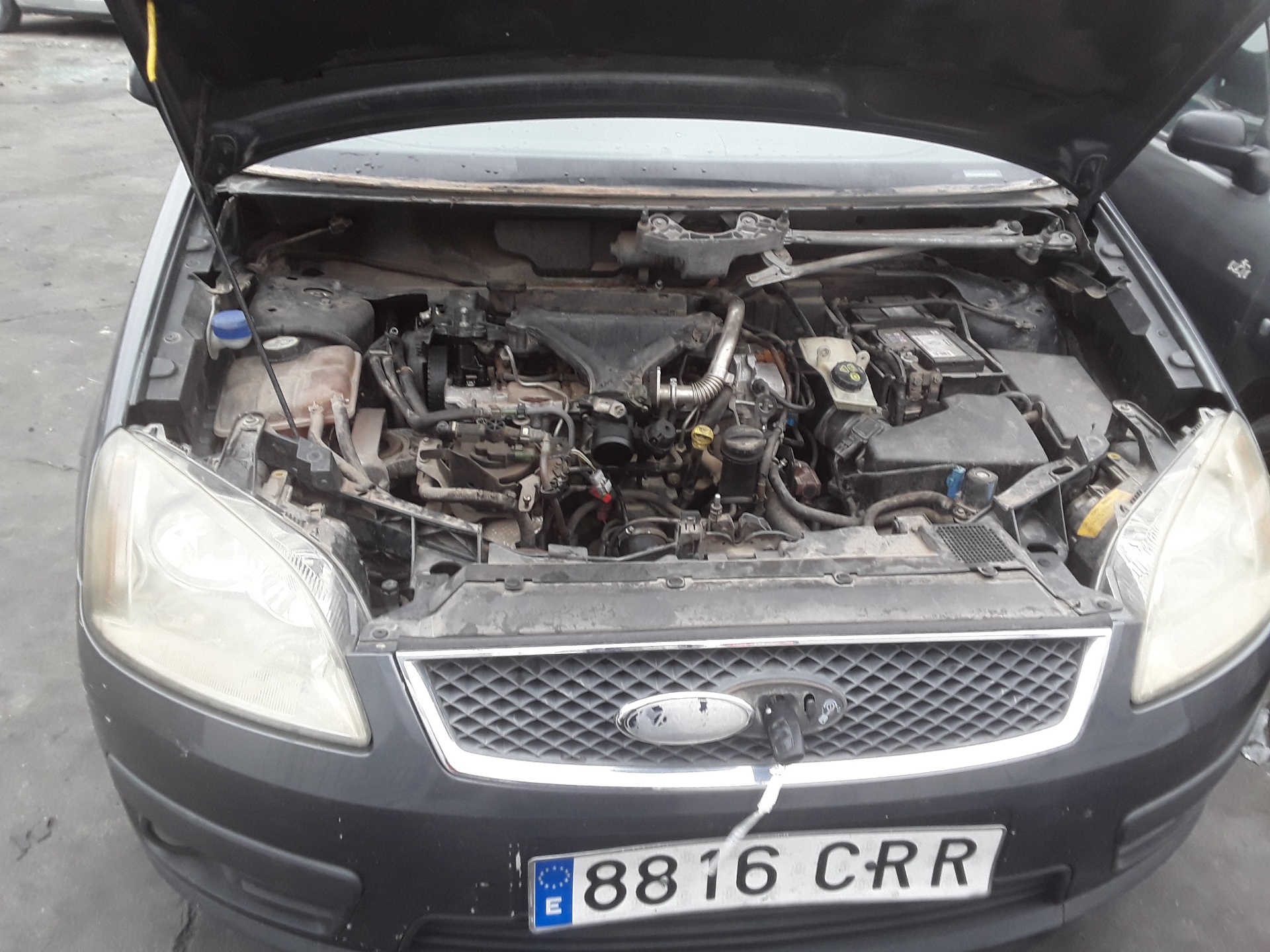 FORD C-Max 1 generation (2003-2010) Aizmugurējo kreiso durvju loga pacēlāja motorīts 3M5T14B532AG 23769689