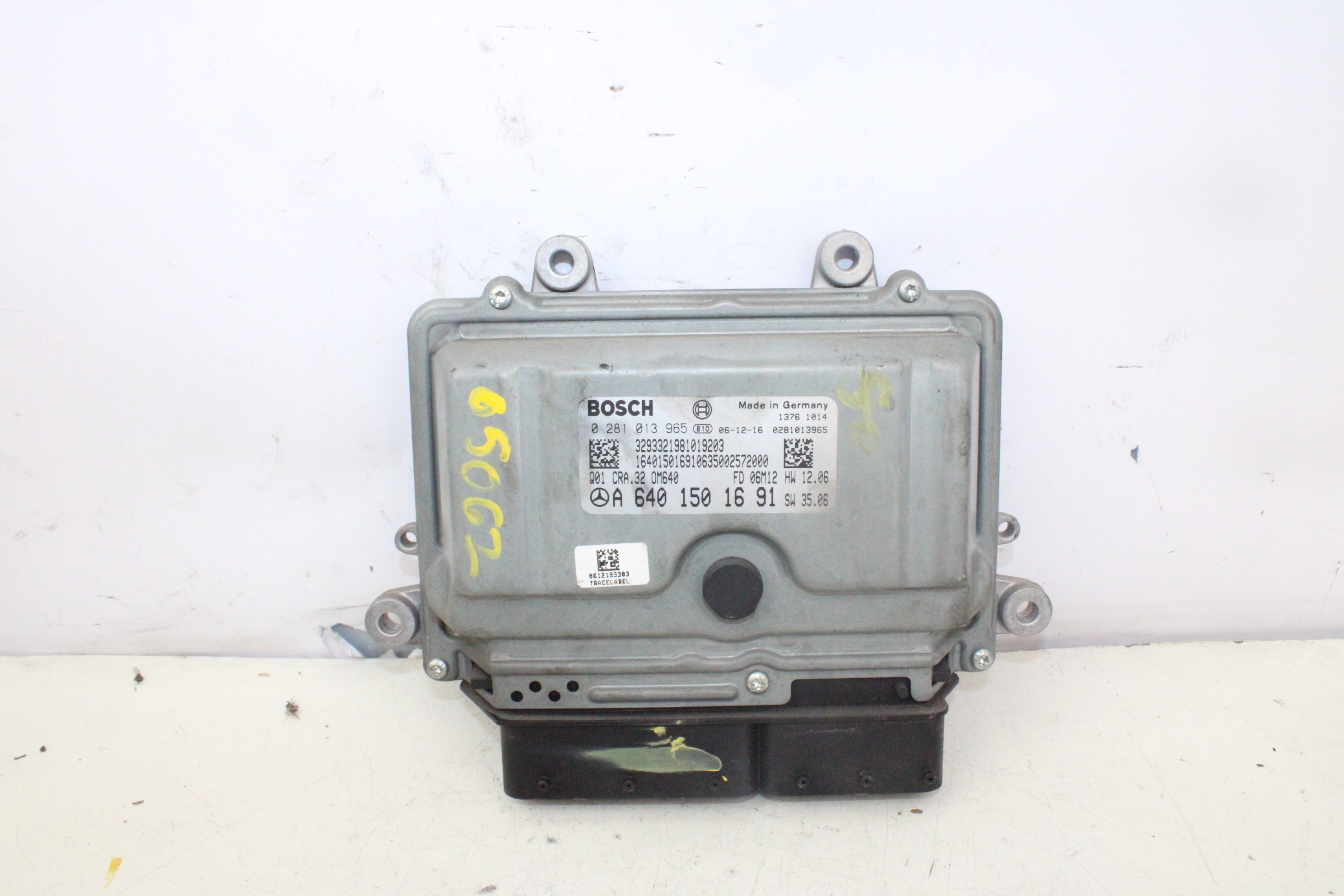 MERCEDES-BENZ A-Class W169 (2004-2012) Engine Control Unit ECU A6401501691 21074297