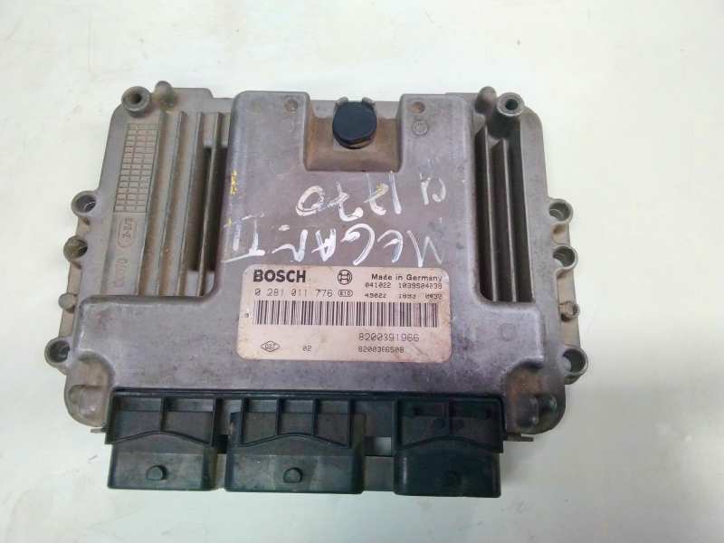 RENAULT Megane 2 generation (2002-2012) Engine Control Unit ECU 8200391966,0281011776 19167091