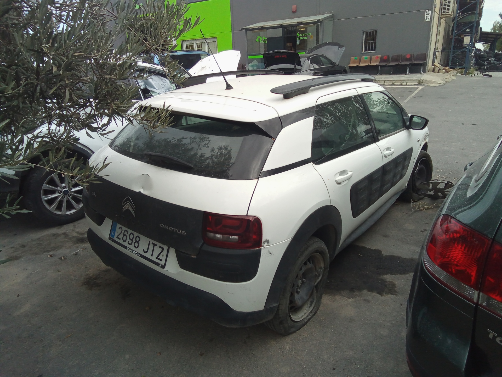 CITROËN C4 Cactus 1 generation (2014-2024) Bague collectrice de volant 98139442ZD 25181558