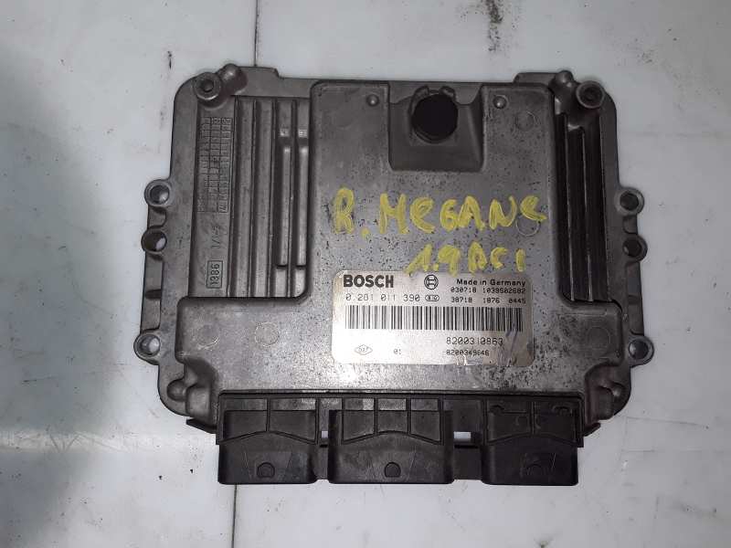 RENAULT Megane 2 generation (2002-2012) Variklio kompiuteris 0281011390 19059305