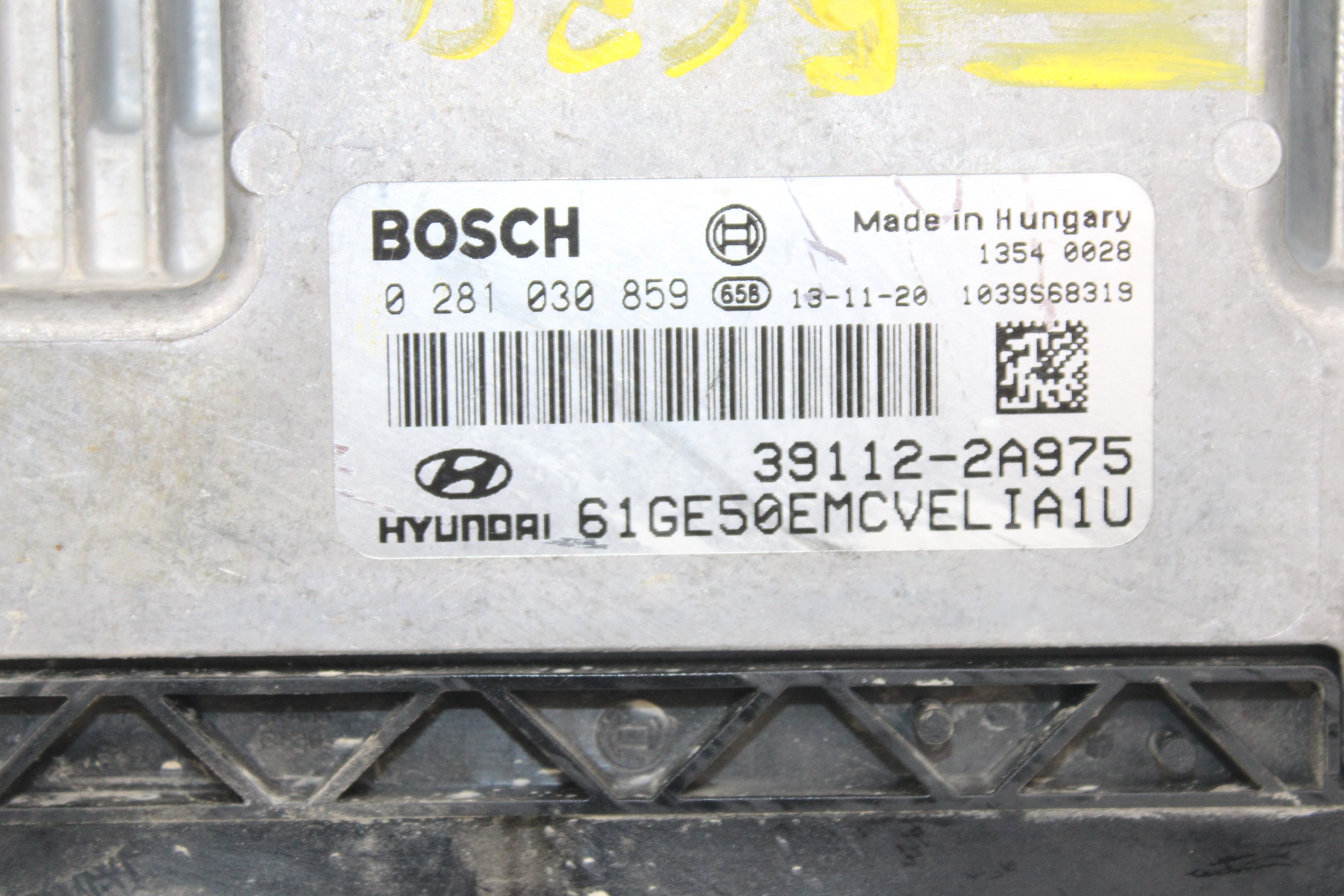 HYUNDAI i30 GD (2 generation) (2012-2017) Блок управления двигателем 0281030859 25178760