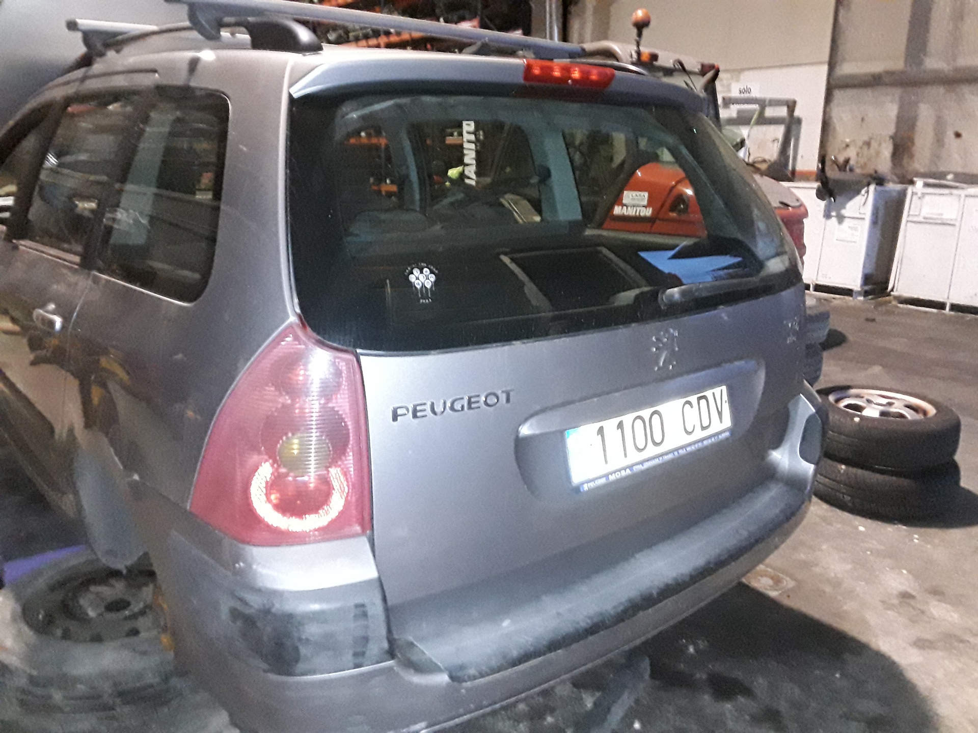 PEUGEOT 307 1 generation (2001-2008) Interkūlerio radiatorius 96366353802 21757340